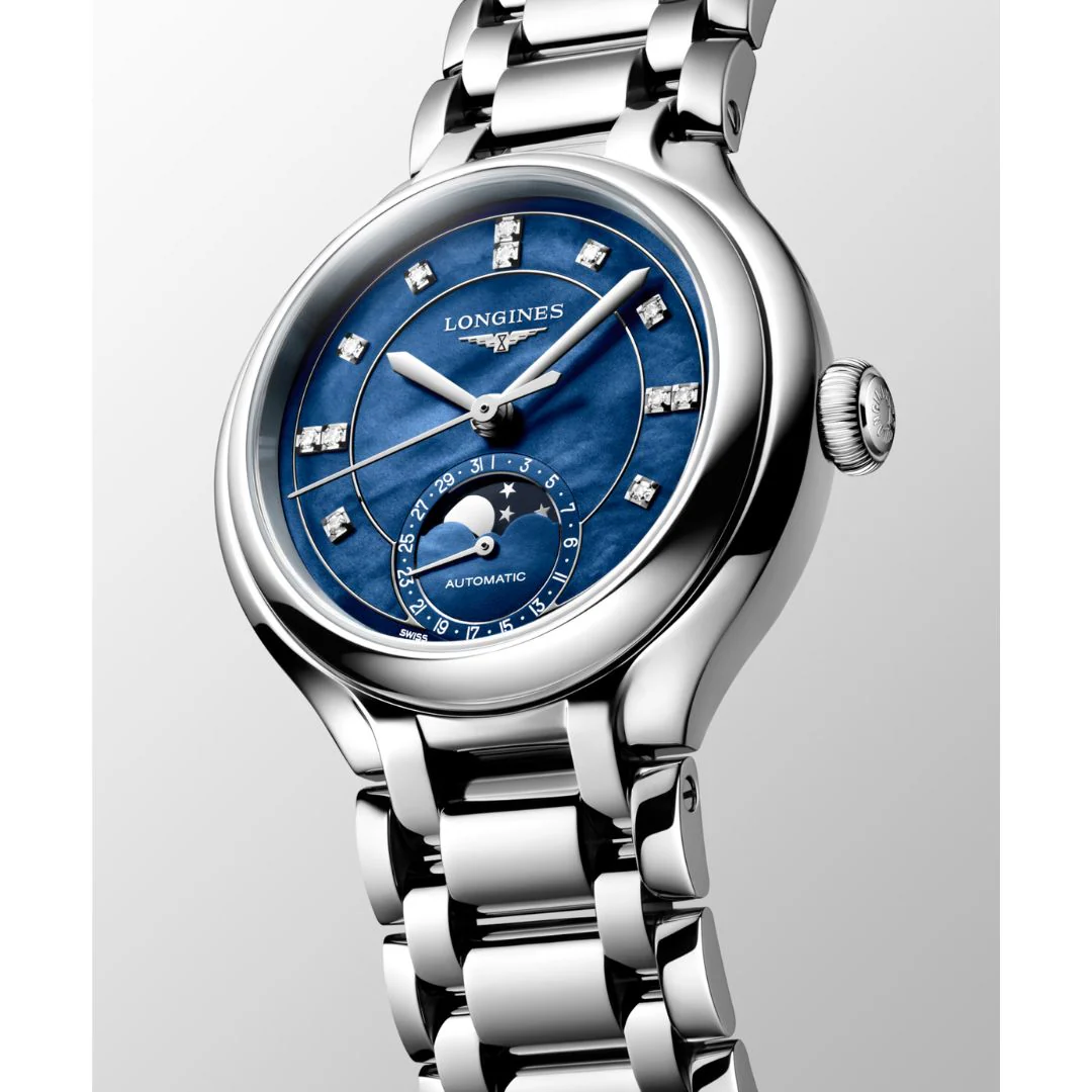 Longines PrimaLuna Moonphase rannekello L81264976 - Image 4