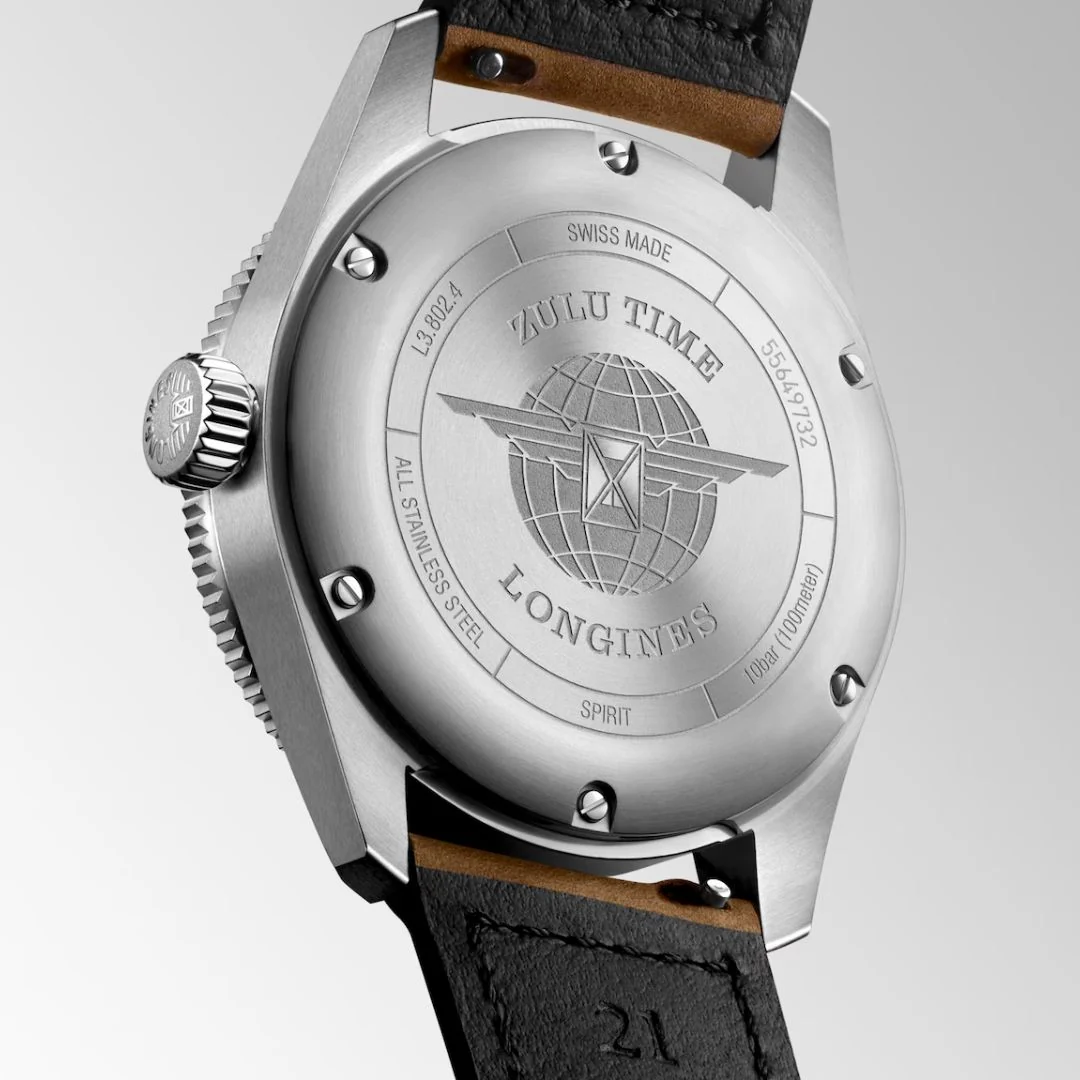 Longines Spirit Zulu Time rannekello 39 mm, L38024632 - Image 2