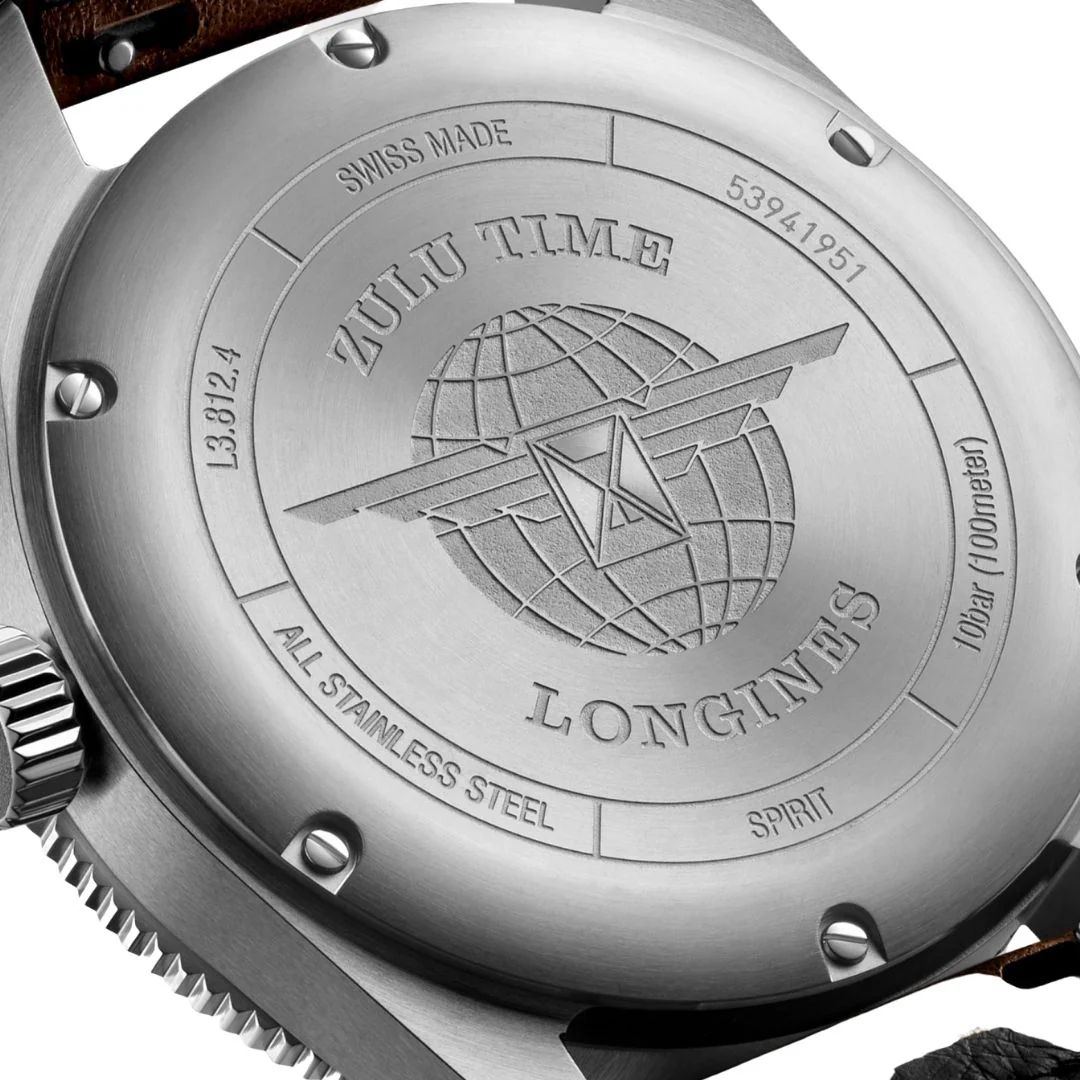 Longines Spirit Zulu Time rannekello L38124532 - Image 3