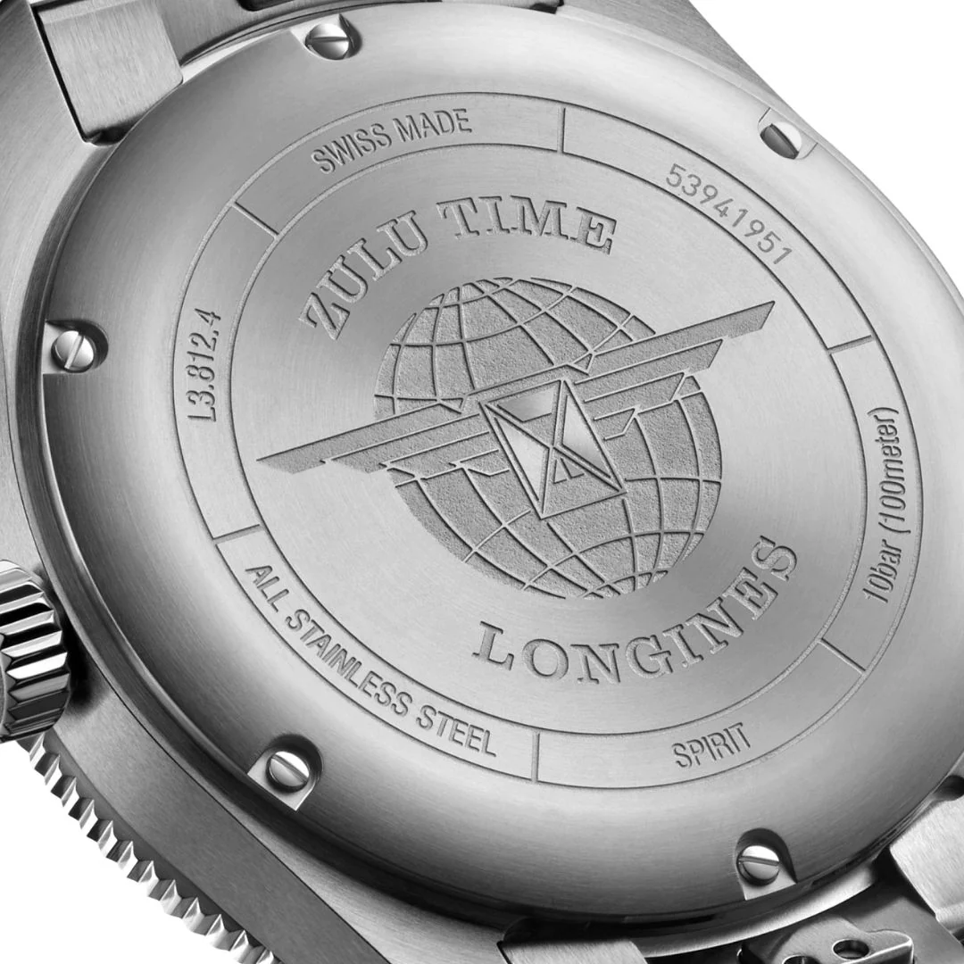 Longines Spirit Zulu Time rannekello L38124636 - Image 4