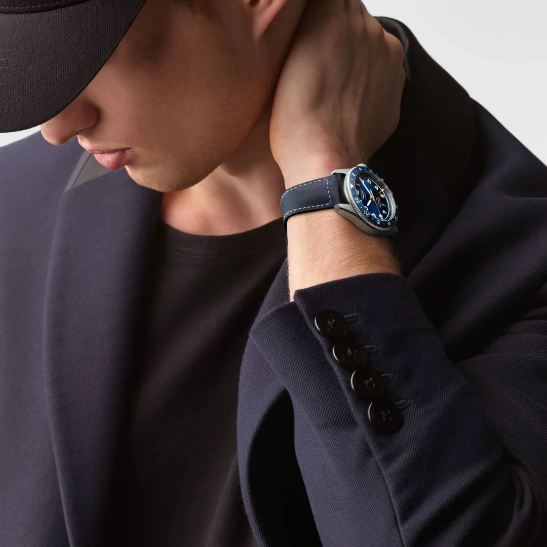 Longines Spirit Zulu Time rannekello L38124932 - Image 3
