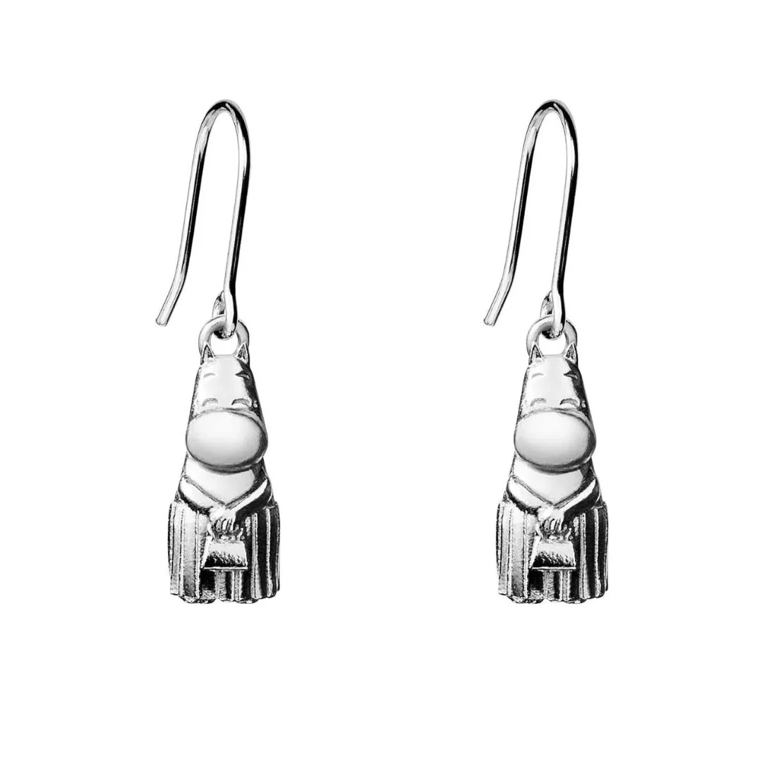 Lumoava x Moomin, Muumimamma korvakorut, hopeaa