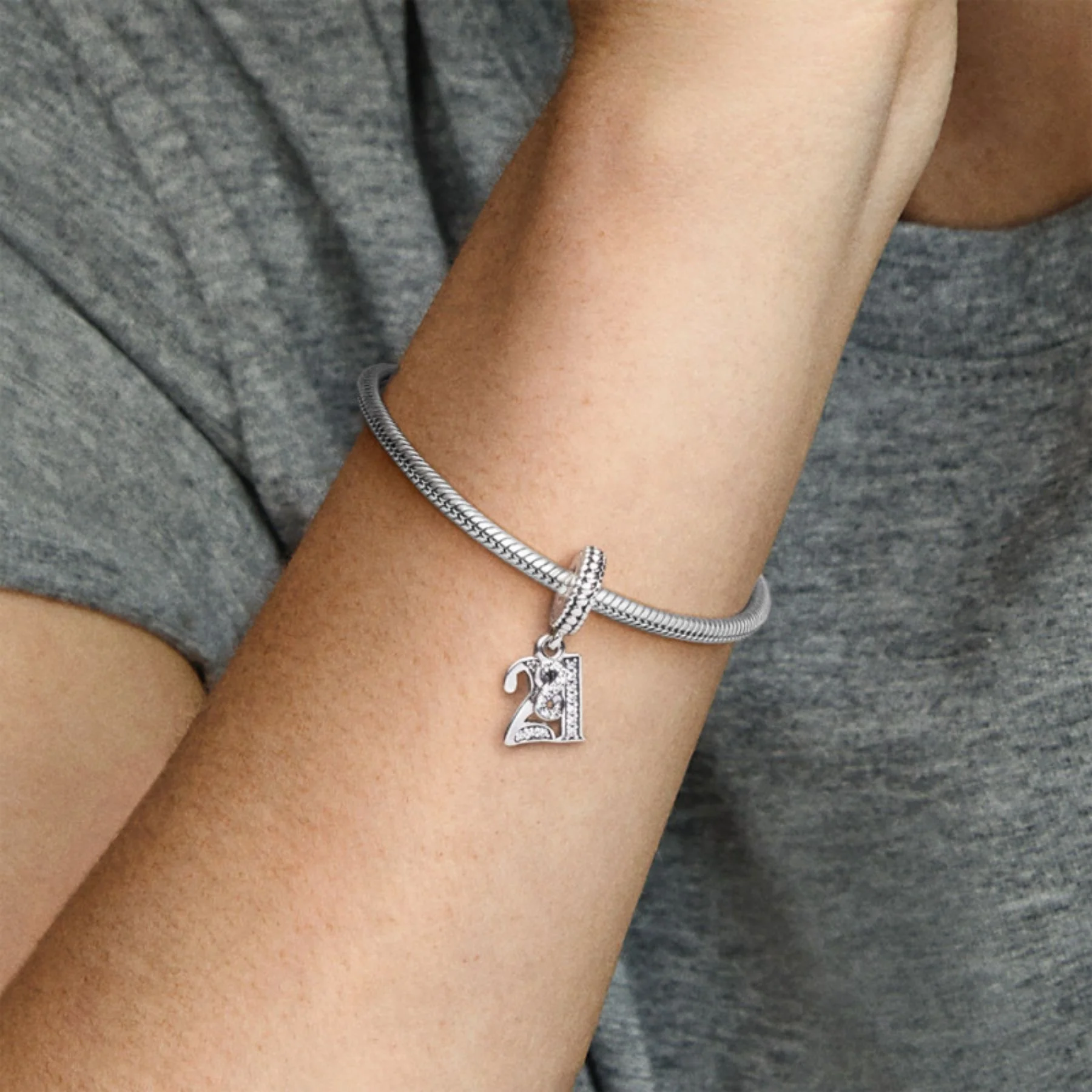 Pandora 21st Celebration hela, hopea, 797263CZ - Image 3