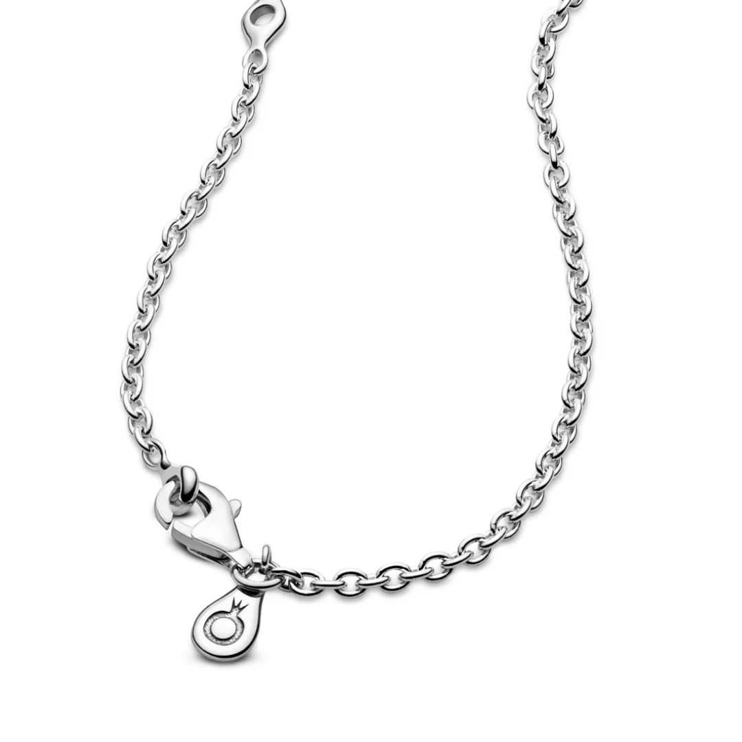 Pandora Classic Cable Chain kaulakoru, hopea, 590200 - Image 4