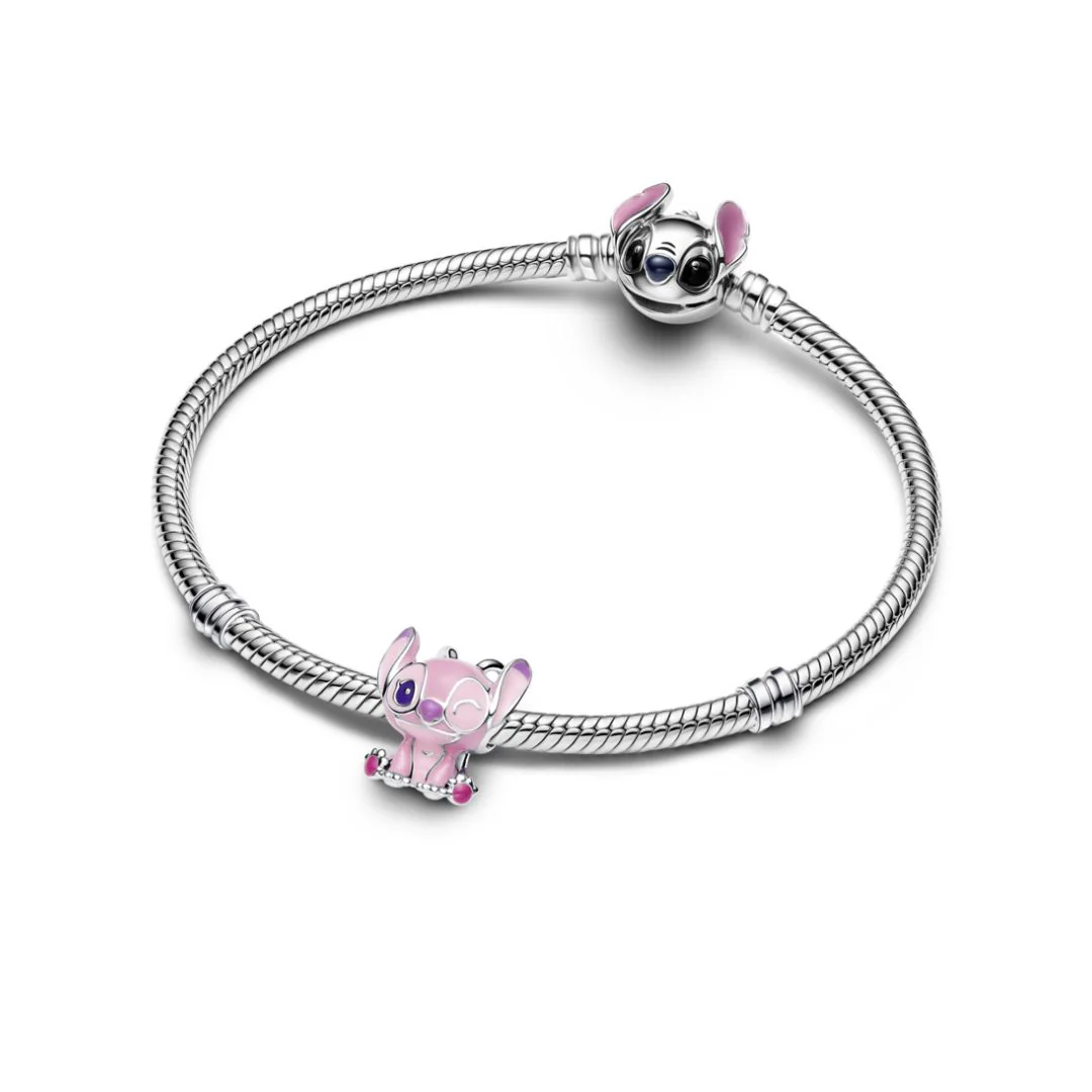 Pandora Disney Lilo & Stitch Angel hela, hopea, 793739C01 - Image 3