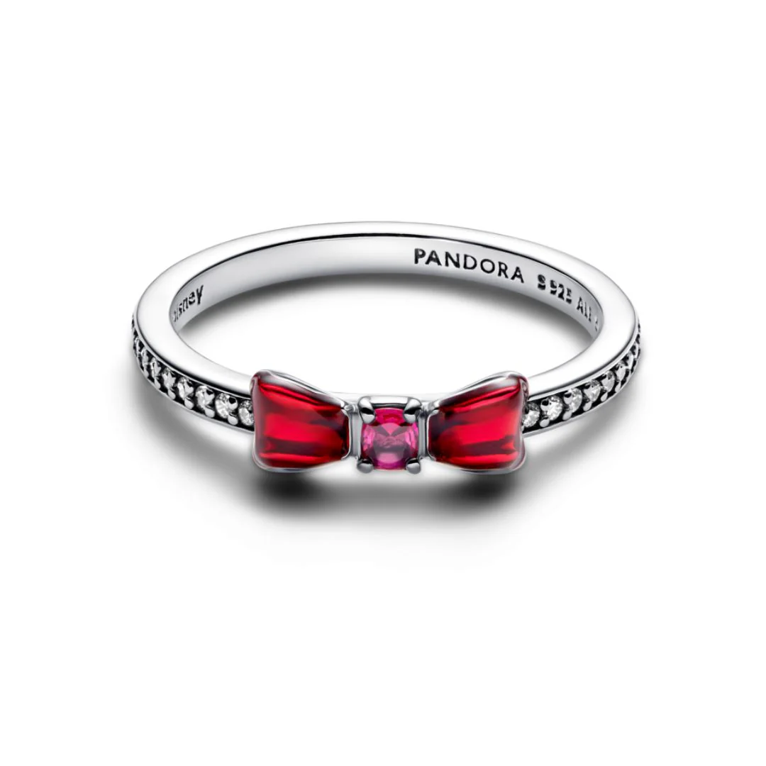 Pandora Disney Princess Snow White Bow sormus, hopea, 193652C01 - Image 4