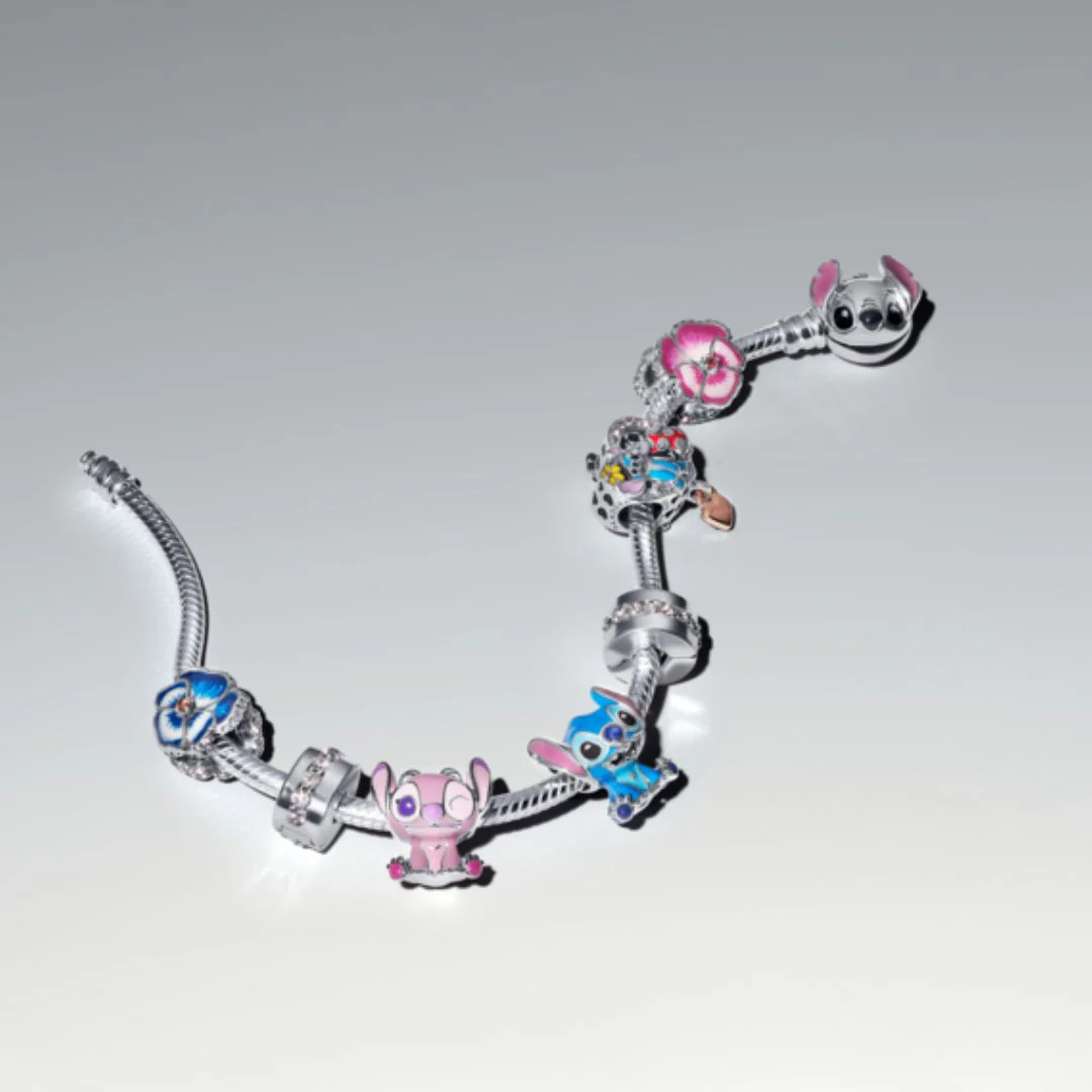 Pandora Disney Stitch hela, hopea, 793815C01 - Image 4
