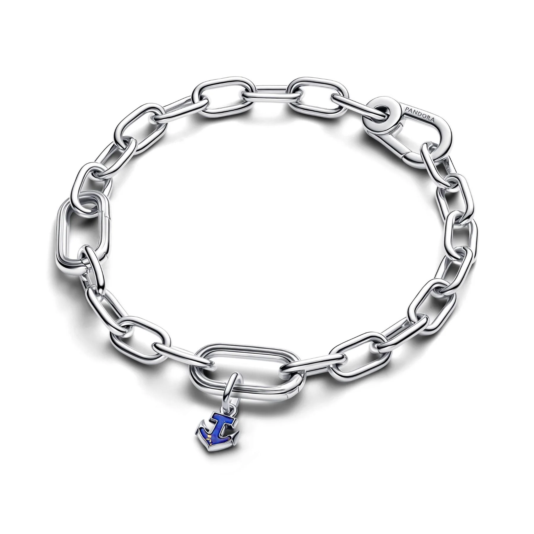 Pandora ME Blue Anchor Mini Dangle hela, hopeaa, 794610C01 - Image 3