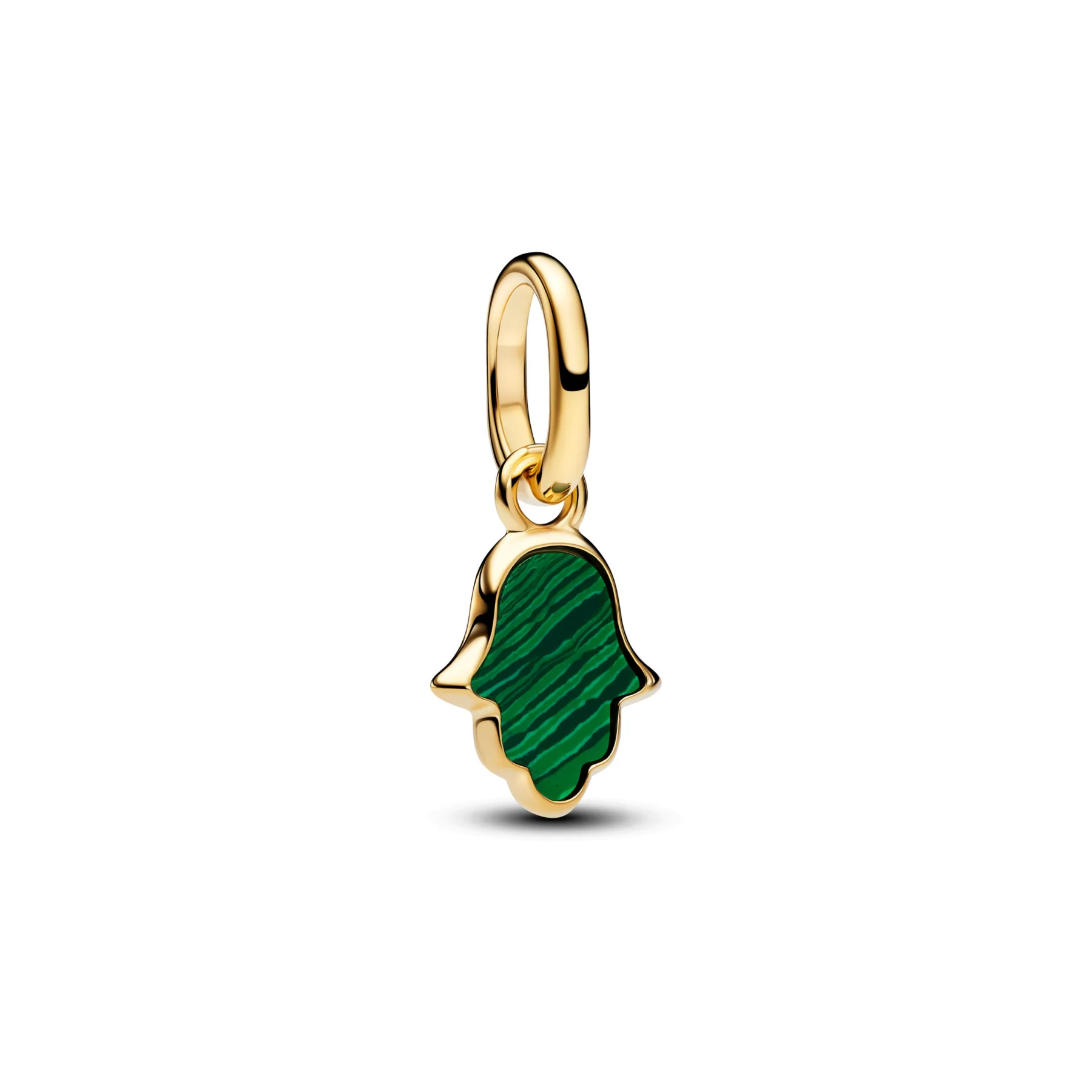 Pandora ME Green Hamsa Hand Mini hela, keltakullattu, 764612C01
