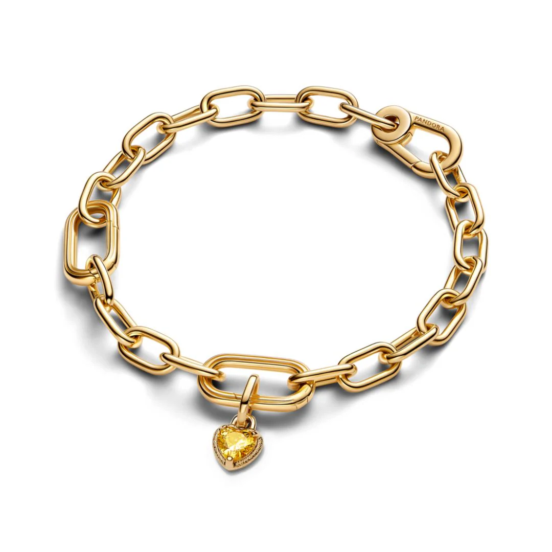 Pandora ME Heart Mini hela, hopea, 763862C01 - Image 3