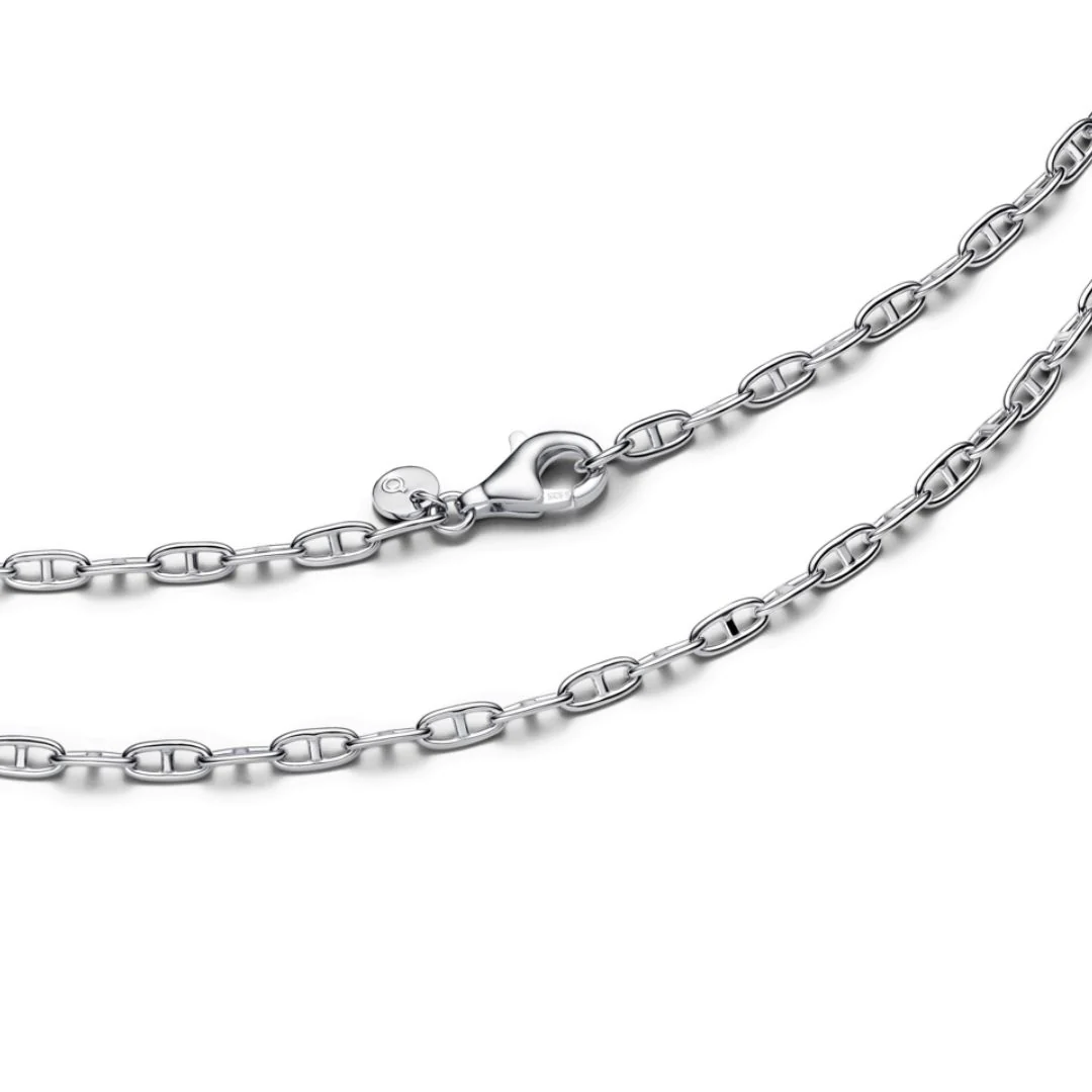Pandora Moments Anchor Chain kaulakoru, hopea, 393899C00-55 - Image 2