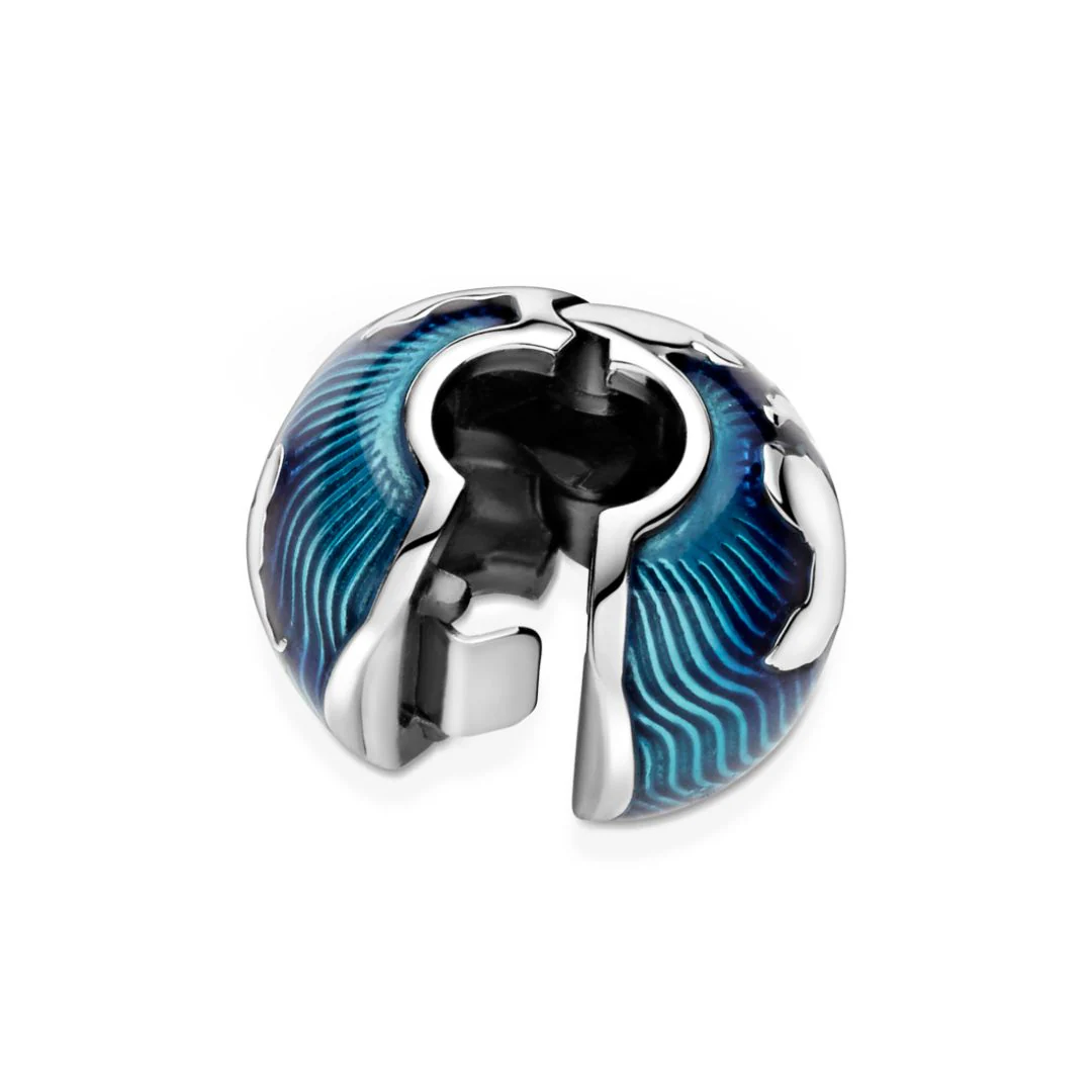 Pandora Moments Blue Globe lukkopala, hopea, 799429C01 - Image 2