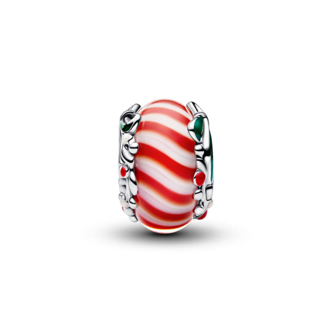 Pandora Moments Candy Murano Glass hela, hopea, 794252C01 - Image 2