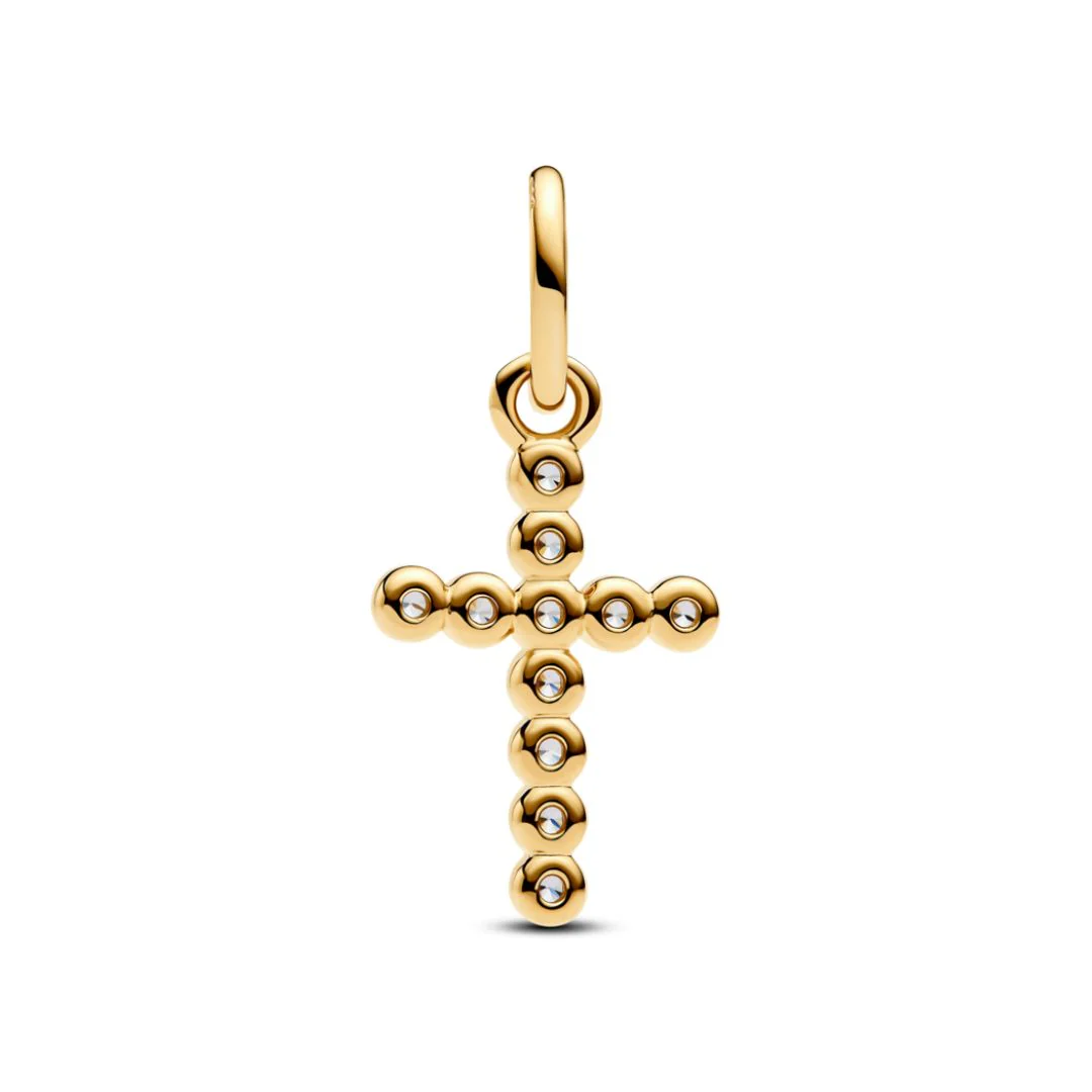 Pandora Moments Cross hela, keltakullattu, 764063C01 - Image 2