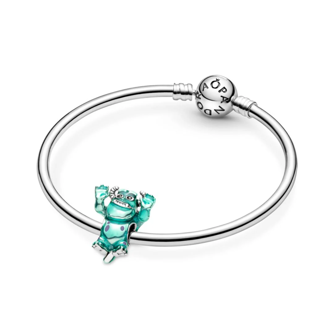 Pandora Moments Disney Pixar Sulley hela, hopea, 792031C01 - Image 5