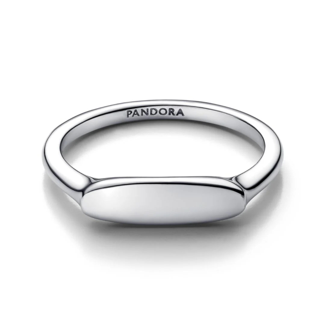 Pandora Moments Engravable sormus, hopea, 193986C00 - Image 2