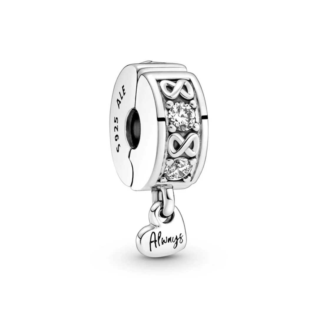 Pandora Moments Family Always lukkopala, hopea, 791151C01