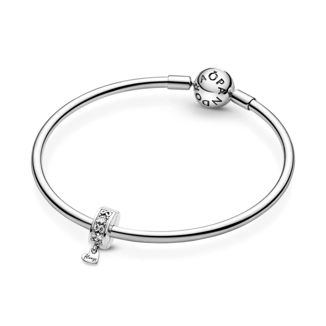 Pandora Moments Family Always lukkopala, hopea, 791151C01 - Image 4