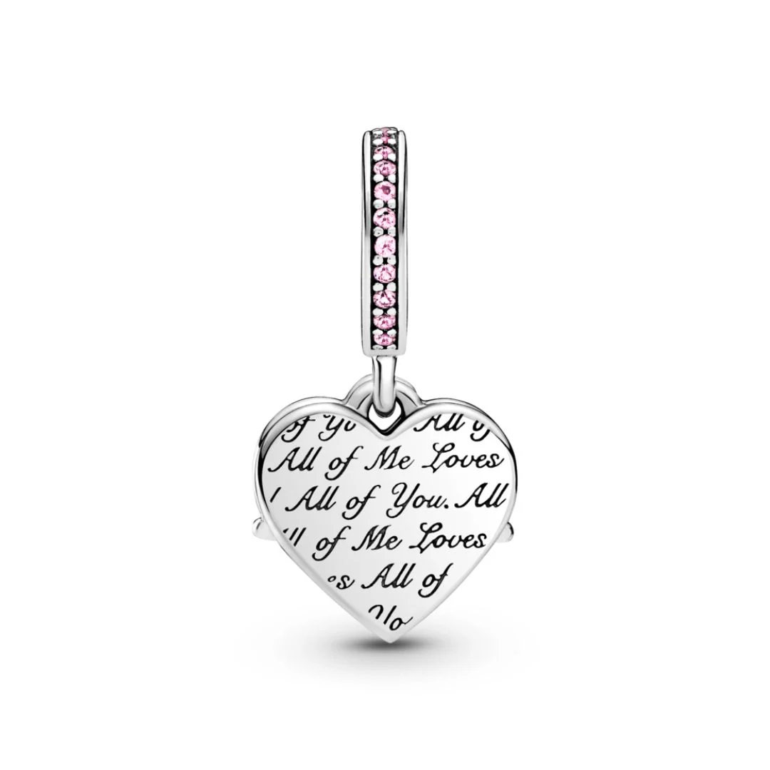 Pandora Moments Heart & Mom hela, hopea, 799402C01 - Image 2