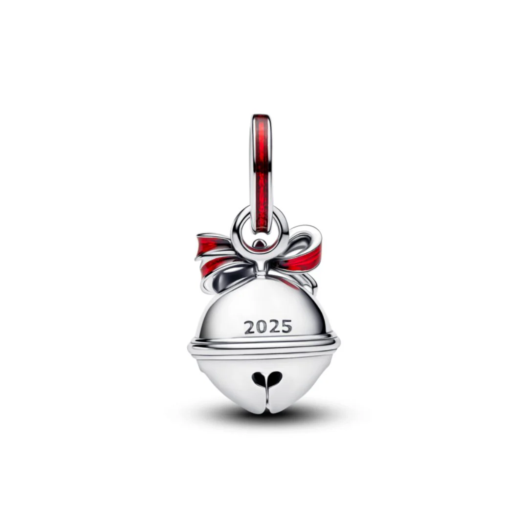 Pandora Moments Holiday Bell hela, hopea, 794246C01 - Image 2