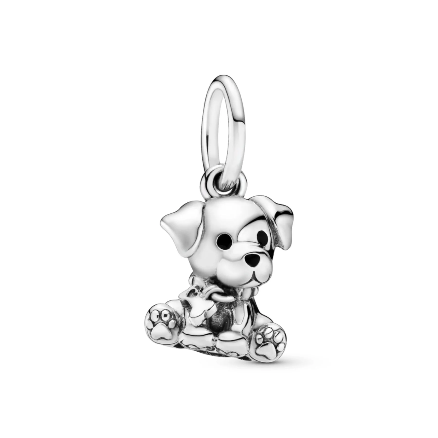 Pandora Moments Labrador Puppy Dog hela, hopea, 798009EN16