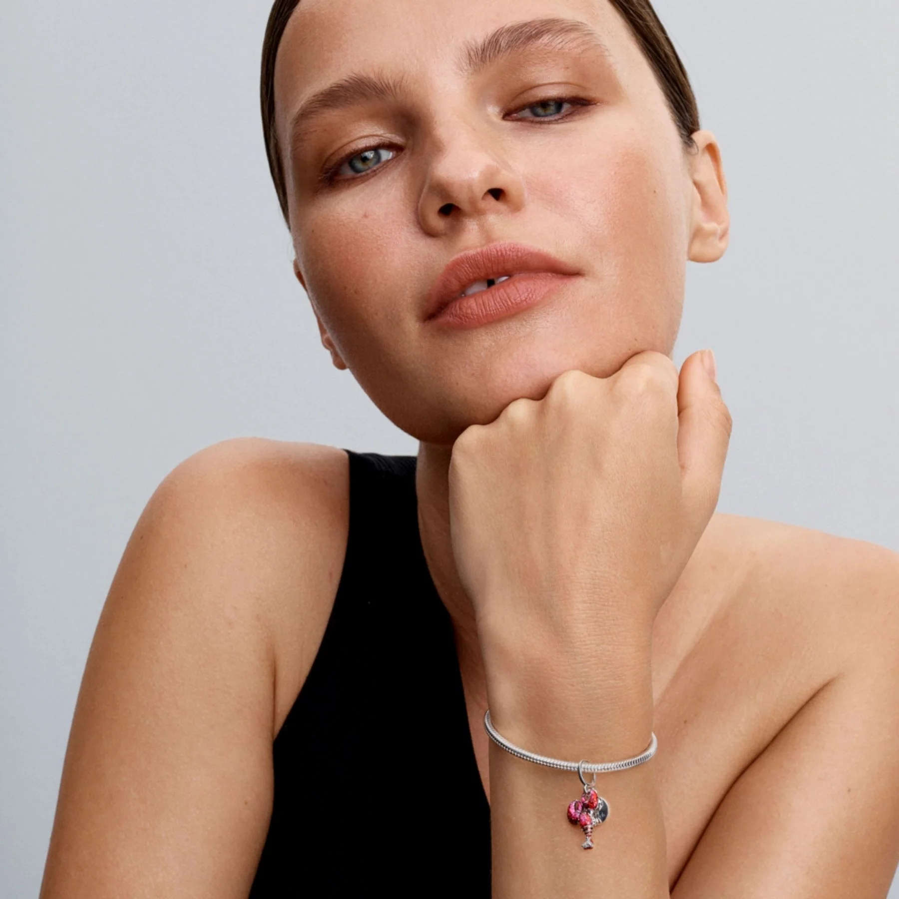 Pandora Moments Lobster Dangle hela, hopea, 793676C01 - Image 4
