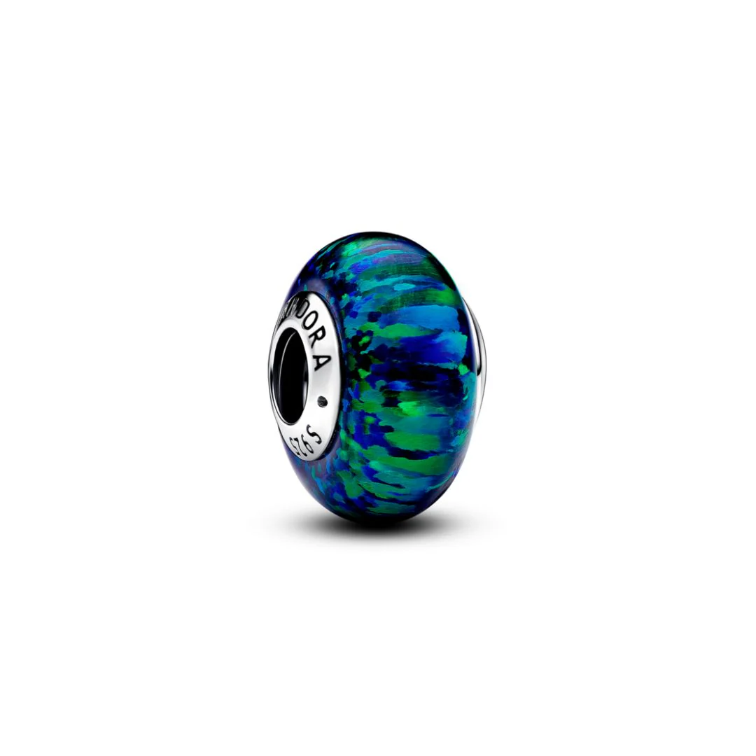 Pandora Moments Opalescent Green hela, hopea, 791691C04