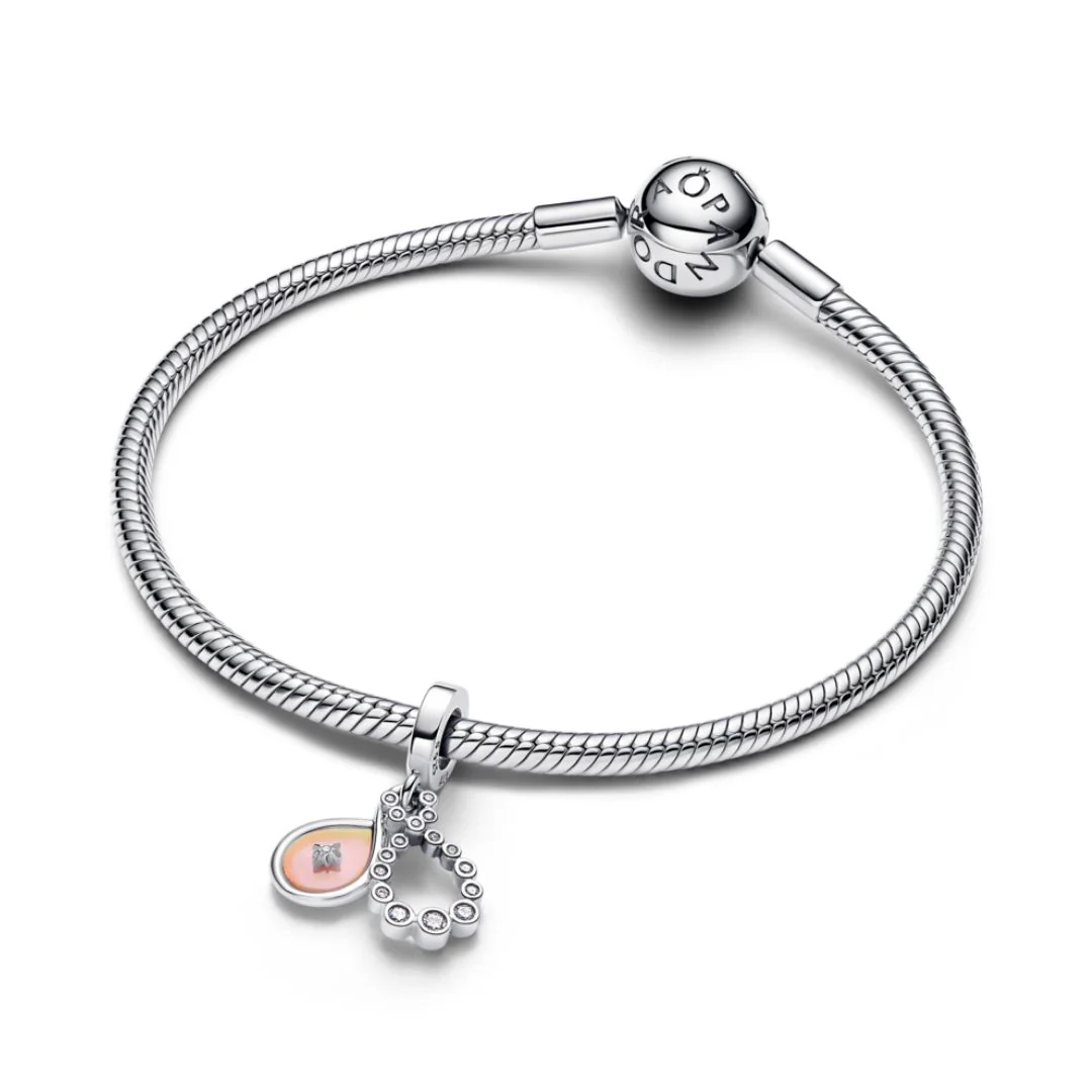 Pandora Moments Opalescent Infinity Double hela, hopea, 794251C01 - Image 3