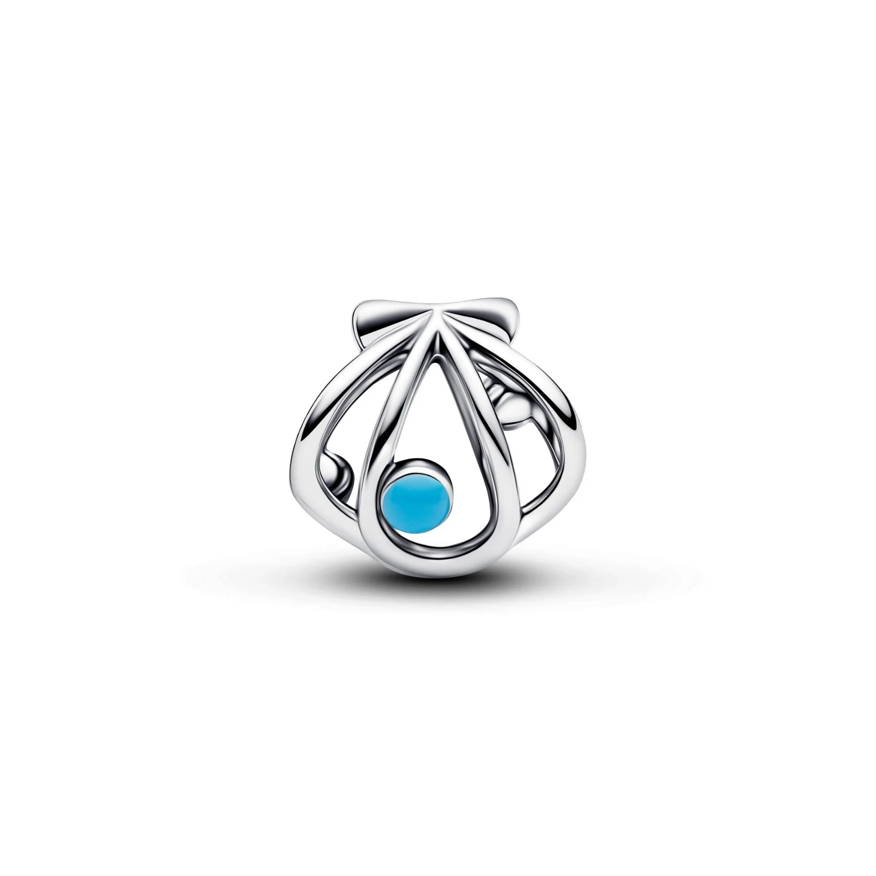 Pandora Moments Openwork Shell hela, hopeaa, 794695C01 - Image 2