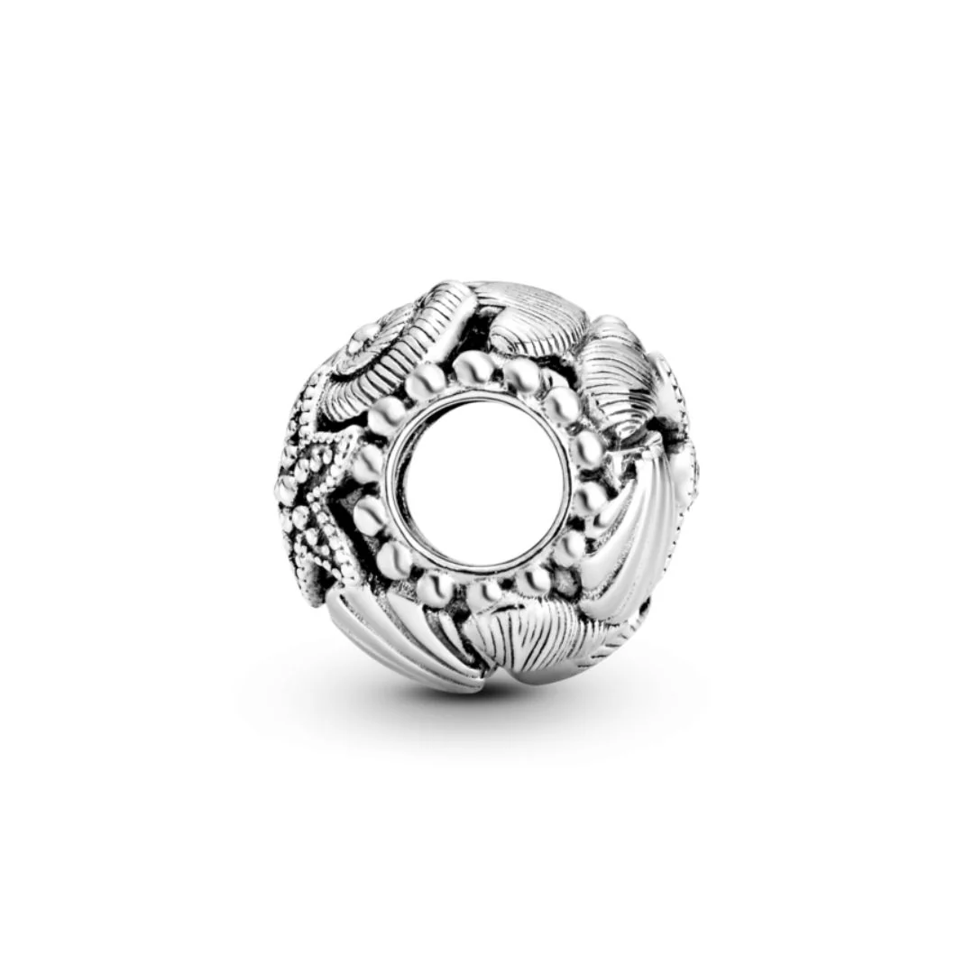 Pandora Moments Openwork Starfish, Shells & Hearts hela, hopea, 798950C00 - Image 3