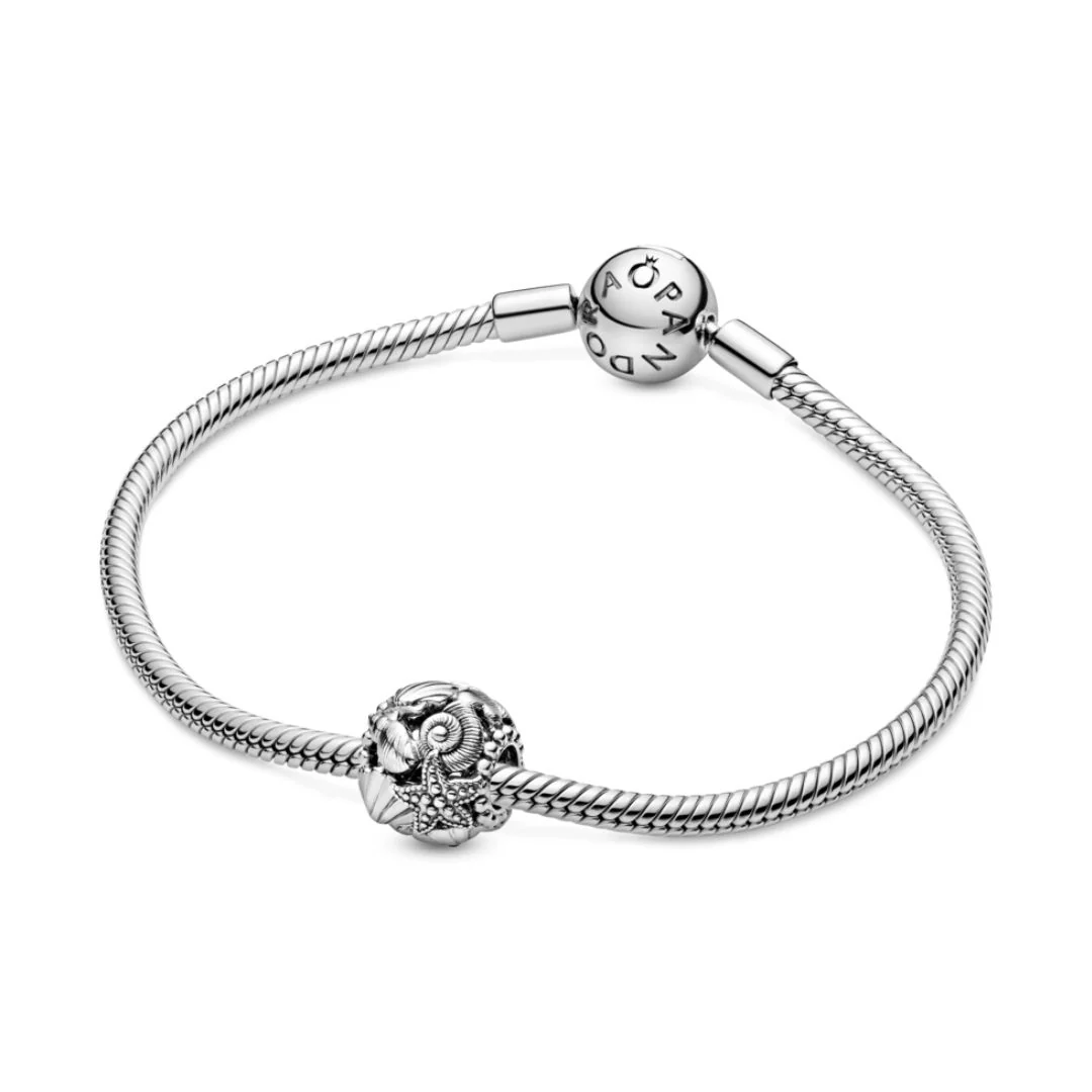 Pandora Moments Openwork Starfish, Shells & Hearts hela, hopea, 798950C00 - Image 4