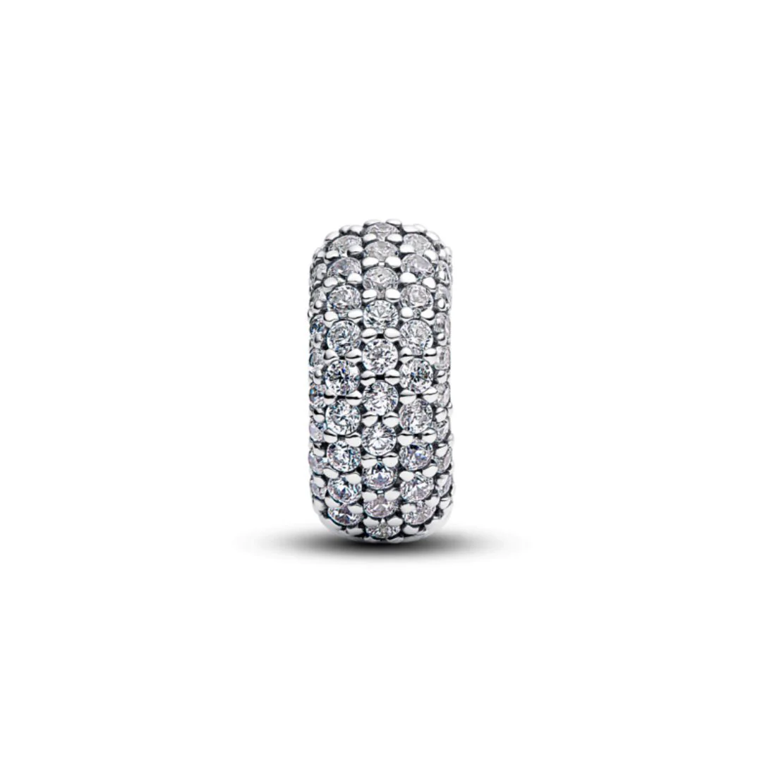 Pandora Moments Pavé lukkopala, hopea, 794032C01 - Image 2