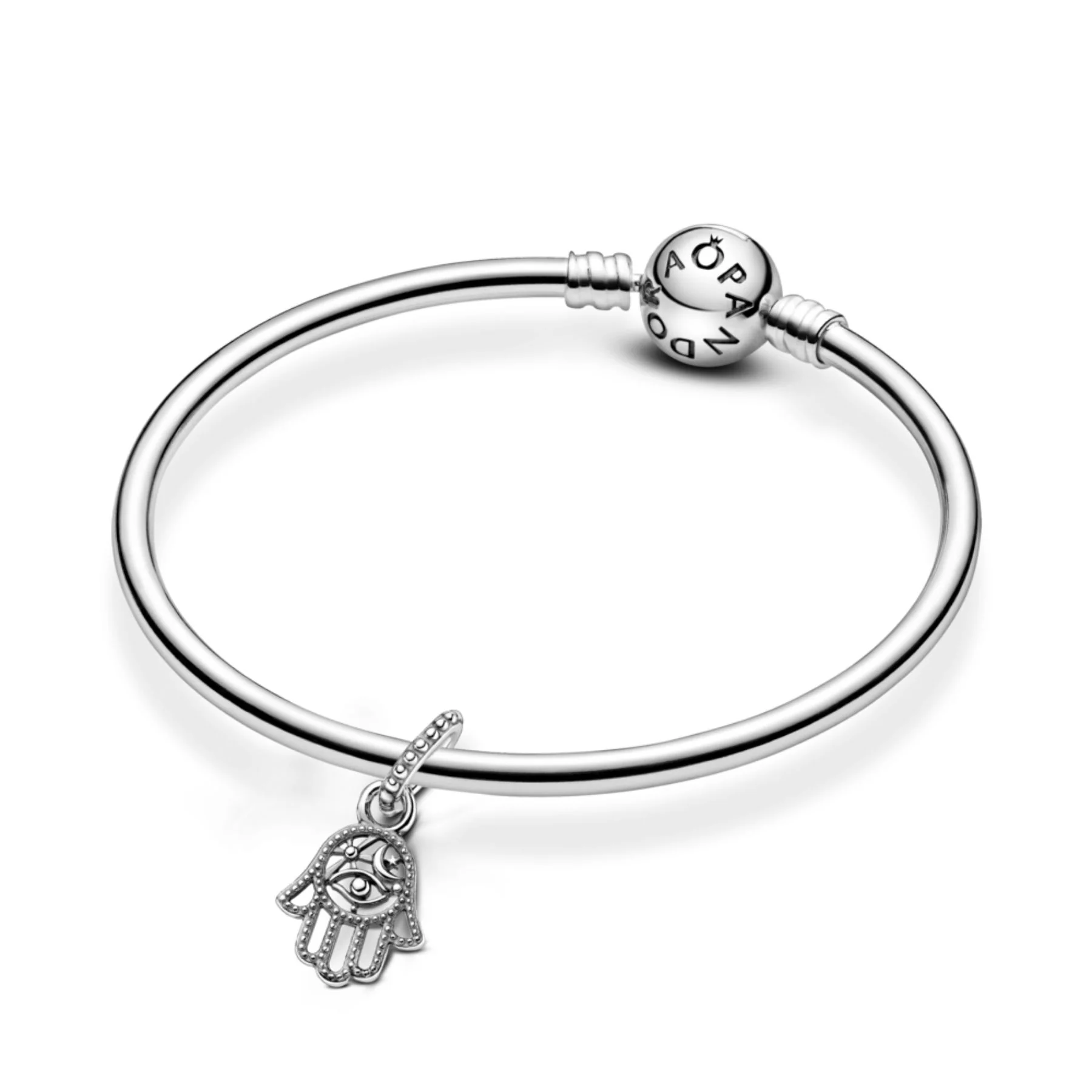 Pandora Moments Protective Hamsa Hand hela, hopea, 799144C00 - Image 4
