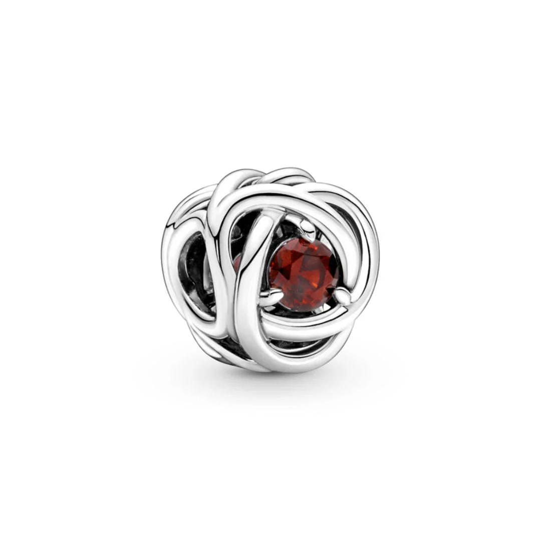 Pandora Moments Red Eternity Circle hela, hopea, 790065C06