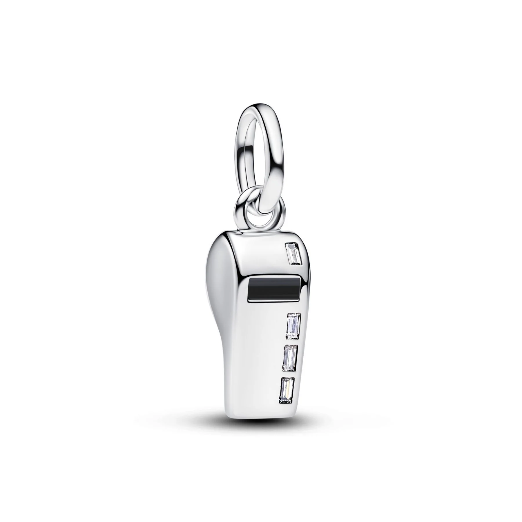 Pandora Moments Referee Whistle hela, hopeaa, 794713C01