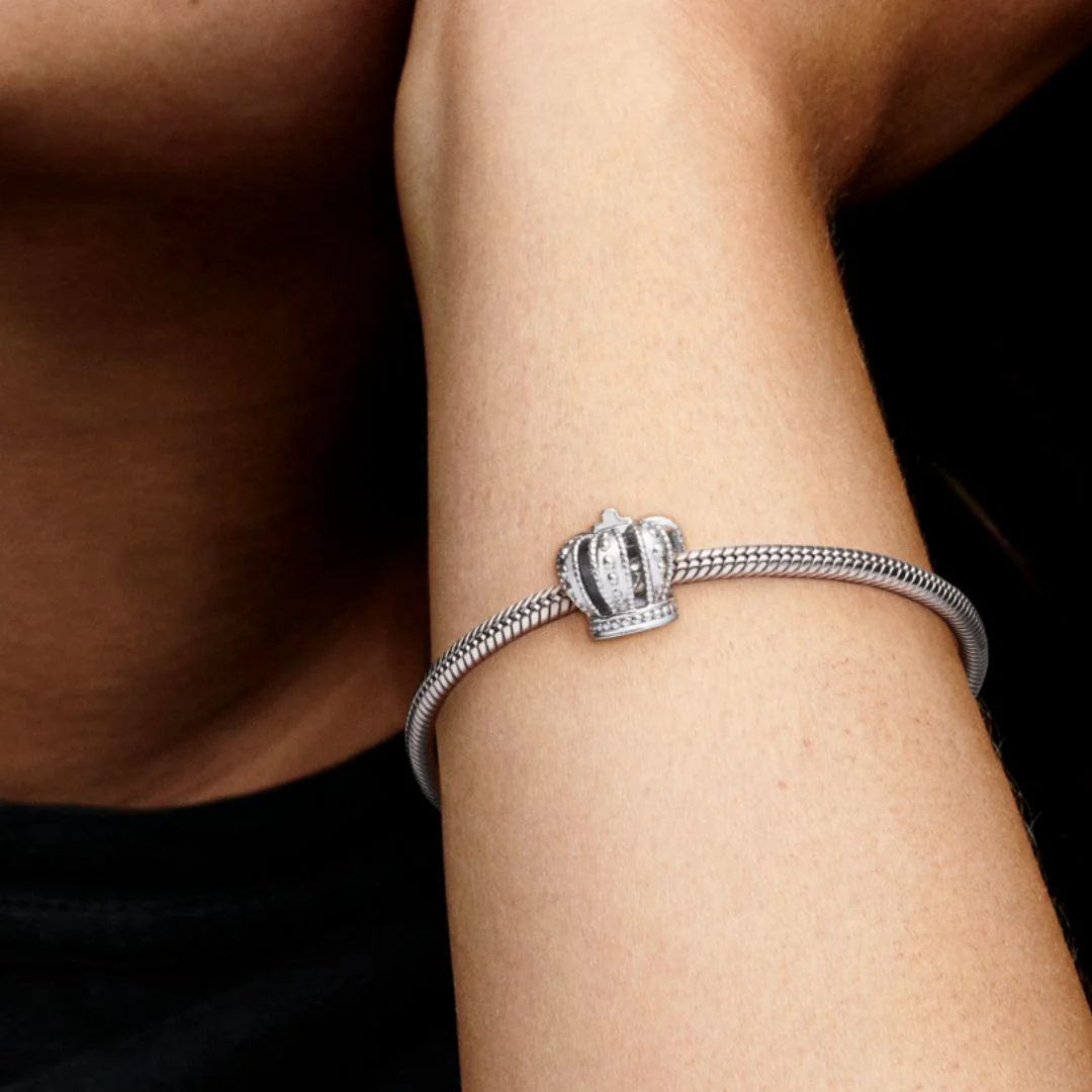 Pandora Moments Regal Crown hela, hopea, 790930 - Image 3