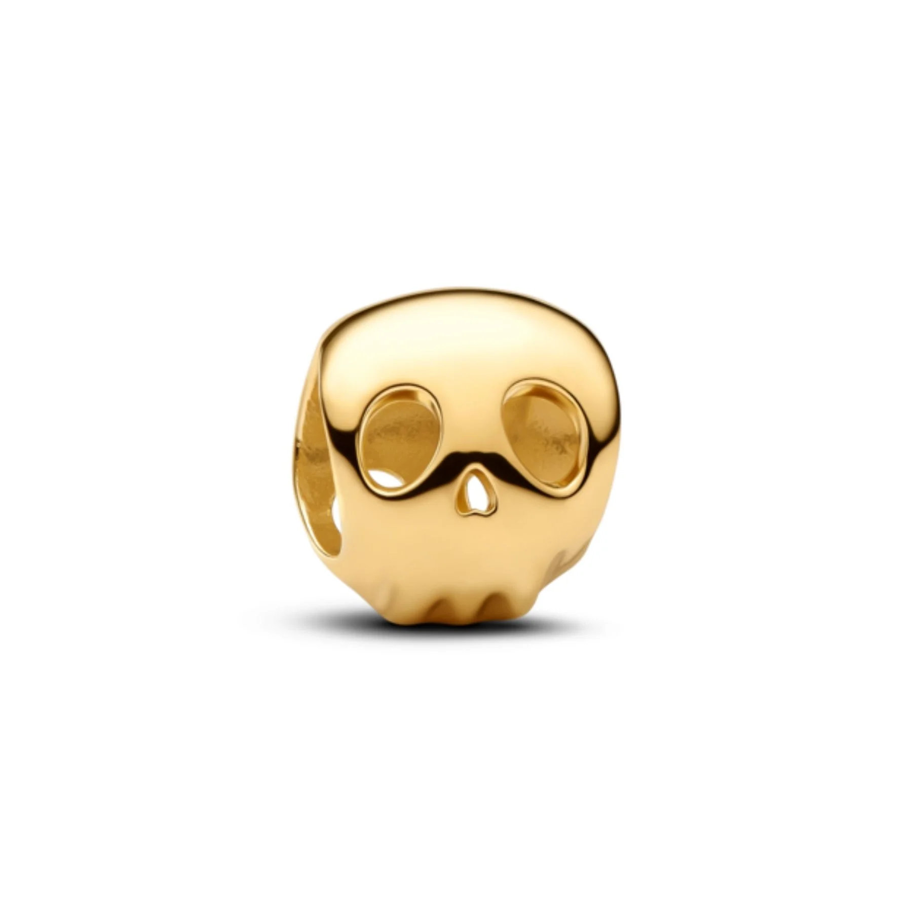 Pandora Moments Skull Mini hela, keltakullattu, 764518C00 - Image 2