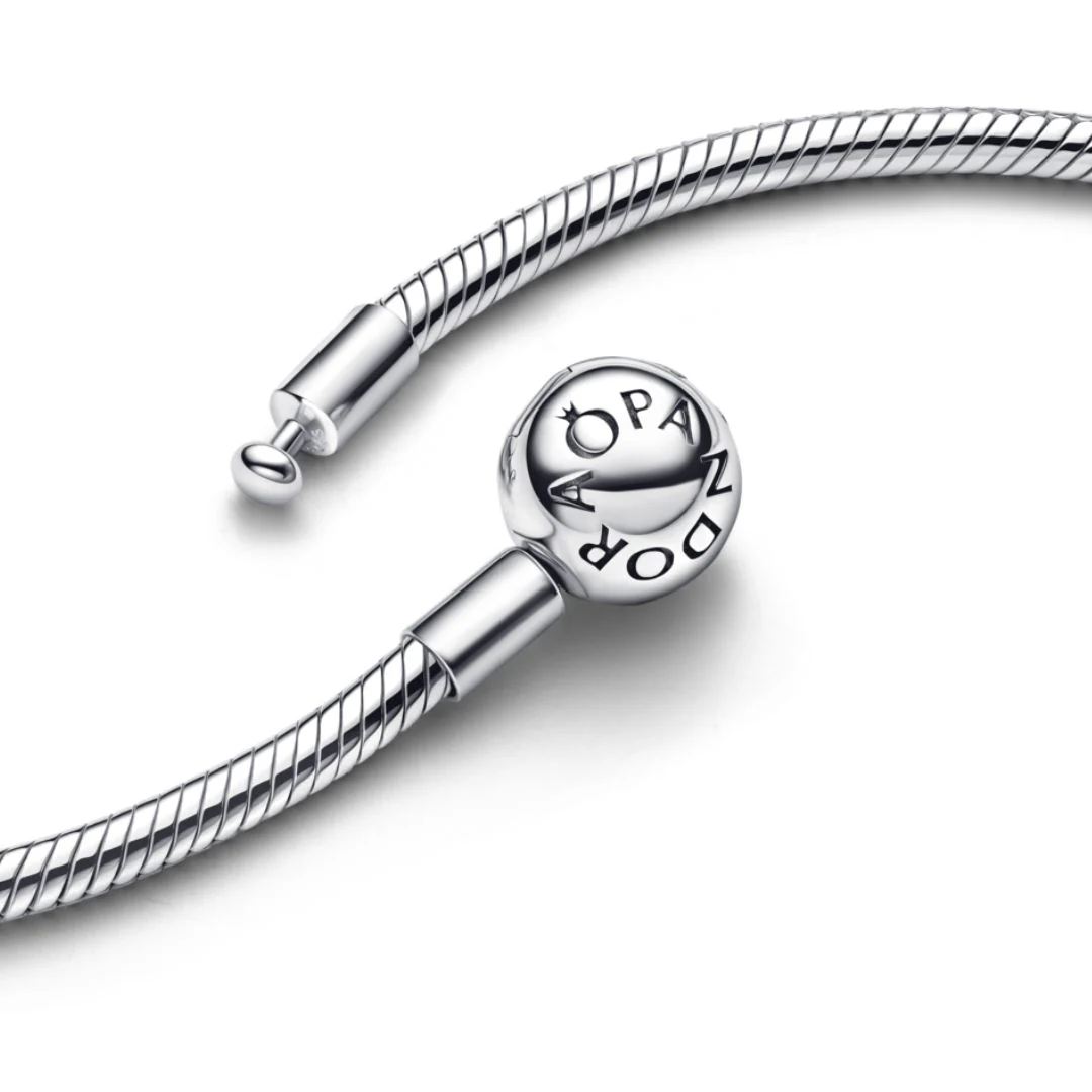 Pandora Moments Snake Chain kaulakoru, hopea, 590742HV - Image 3