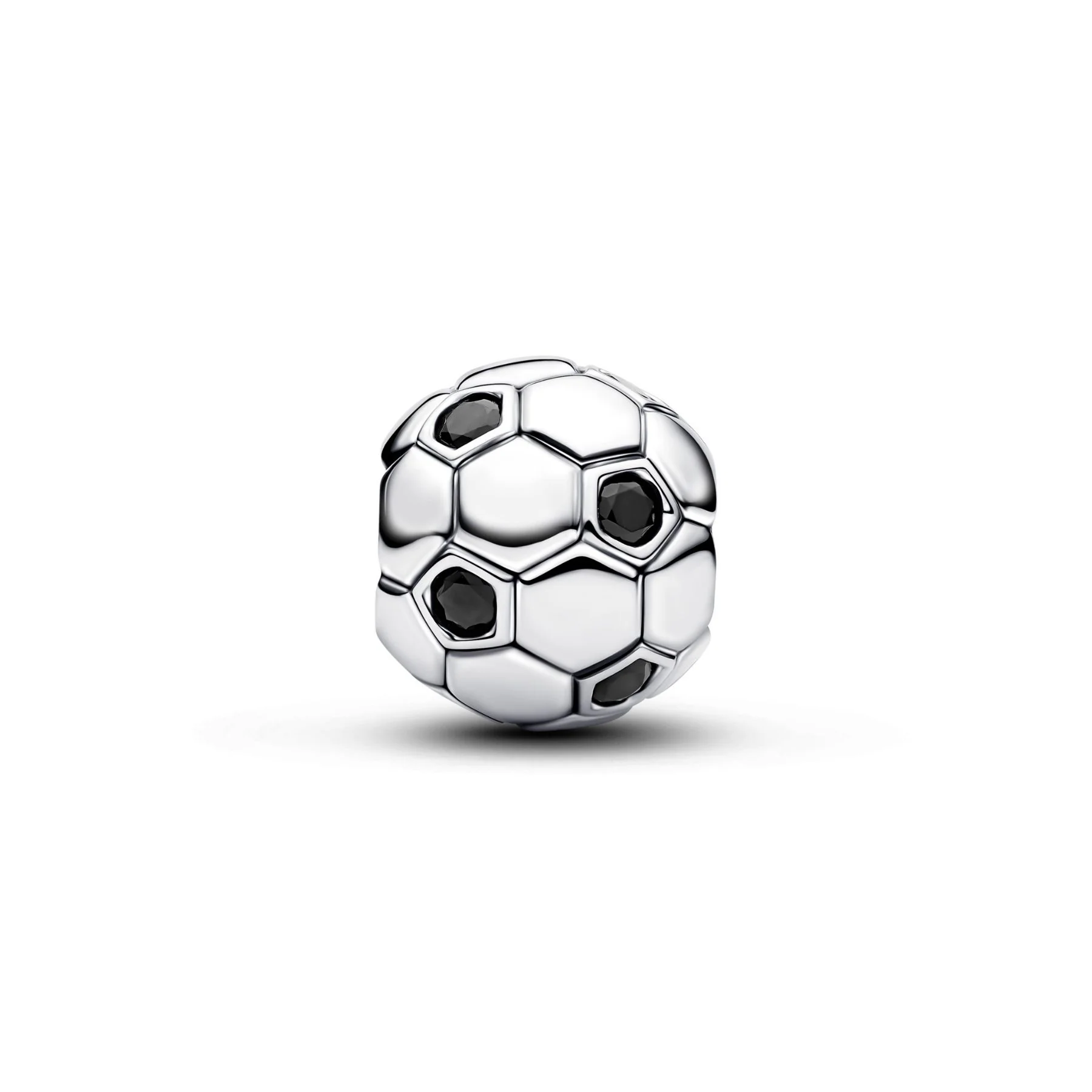 Pandora Moments Soccer Ball hela, hopeaa, 794710C01 - Image 2