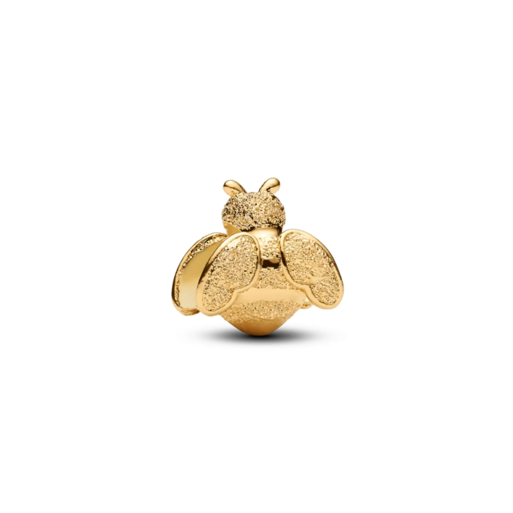 Pandora Moments Textured Bee Mini hela, keltakullattu, 764524C00 - Image 2