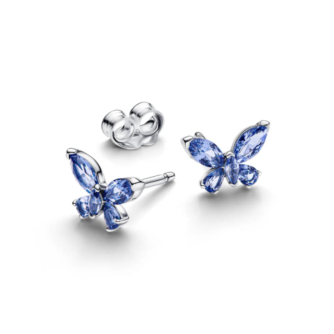 Pandora Timeless Butterfly tappikorvakorut, hopea, 294230C01 - Image 2