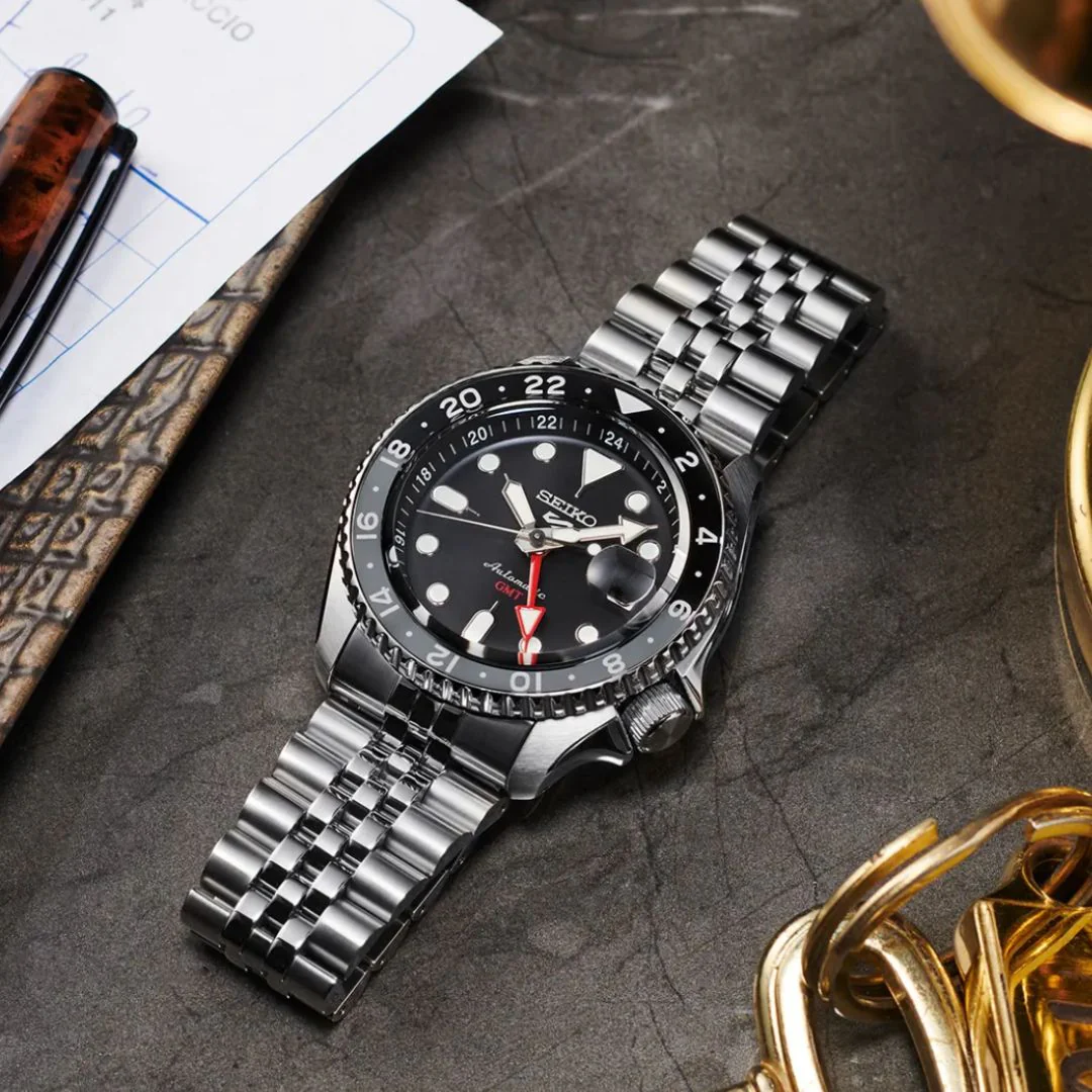 Seiko 5 Sports GMT SSK001K1 rannekello - Image 2