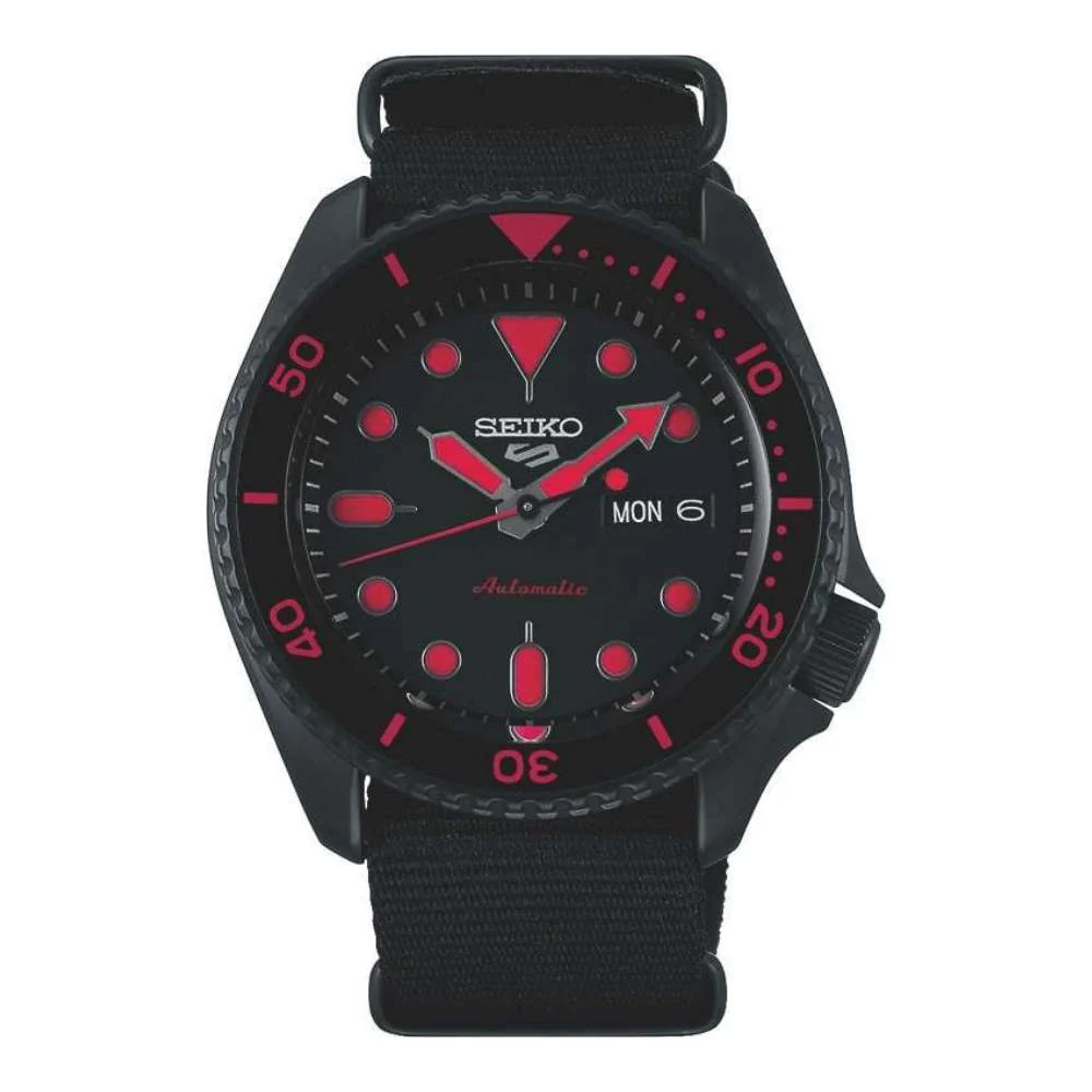 Seiko 5 Sports Street Automatic SRPD83K1 rannekello