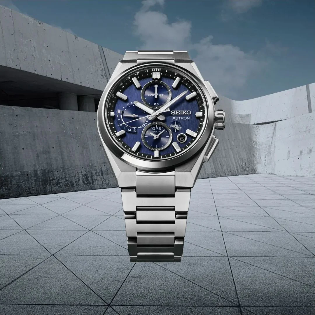 Seiko Astron GPS Solar Dual-Time Chronograph rannekello, SSH161J1 - Image 5