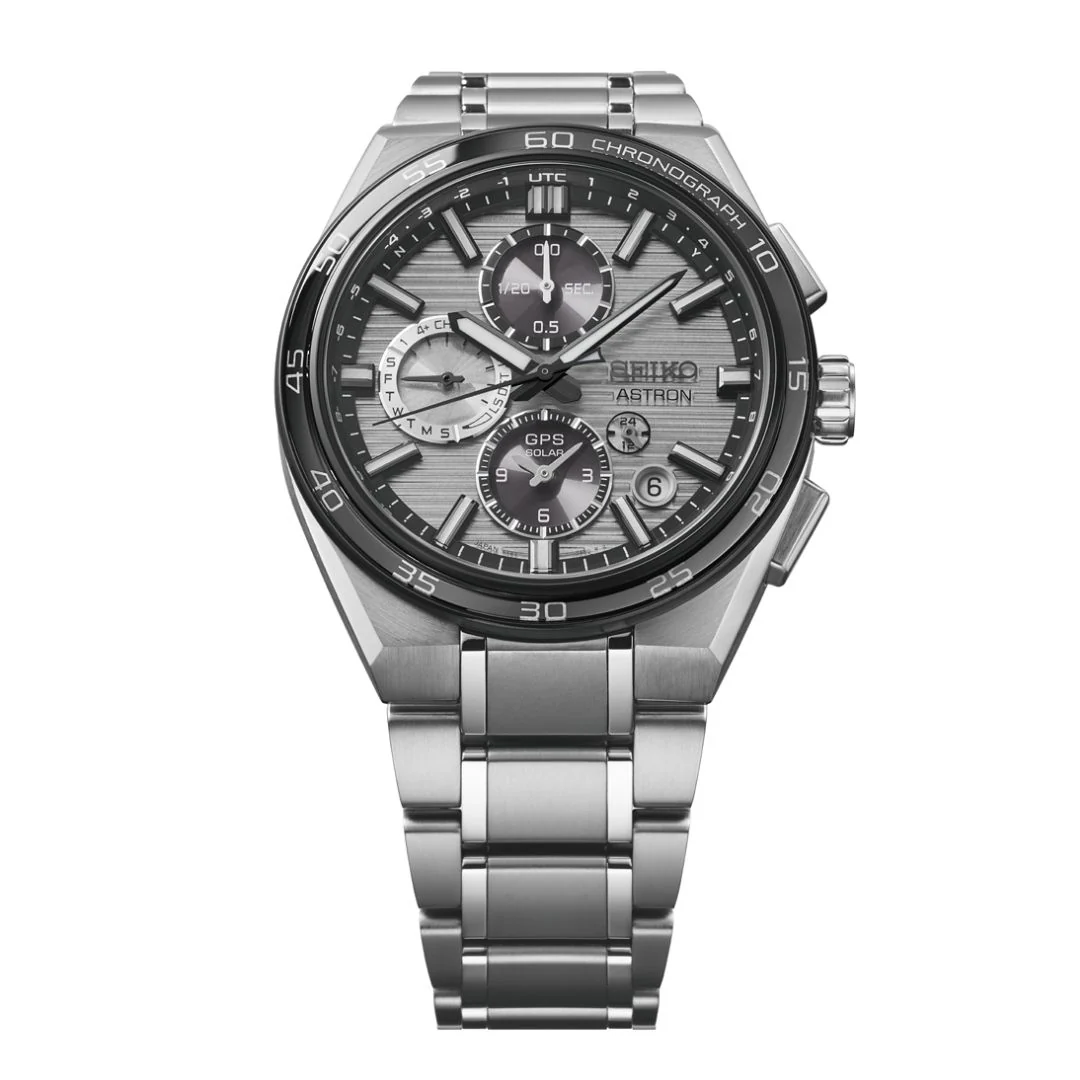 Seiko Astron Premium GPS Solar Dual-Time Chronograph rannekello, SSH177J1 - Image 2