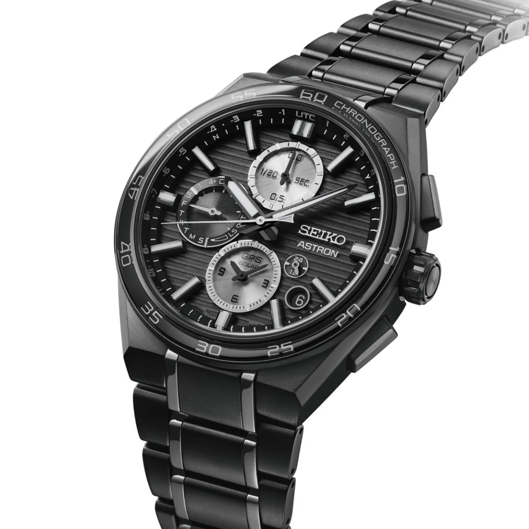 Seiko Astron Premium GPS Solar Dual-Time Chronograph rannekello, SSH179J1 - Image 3