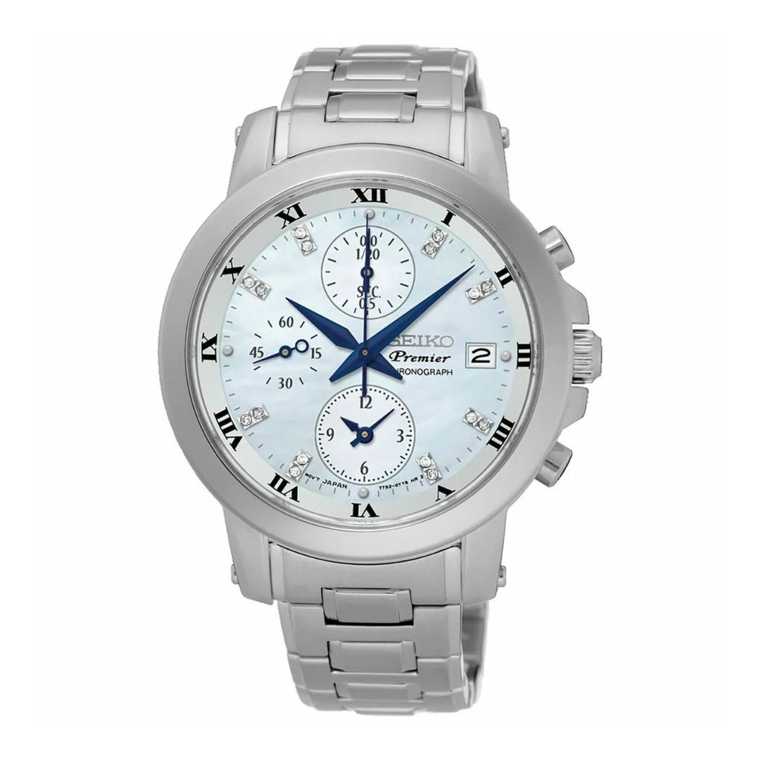 Seiko Premier Ladies Chronograph SNDV59P1 rannekello