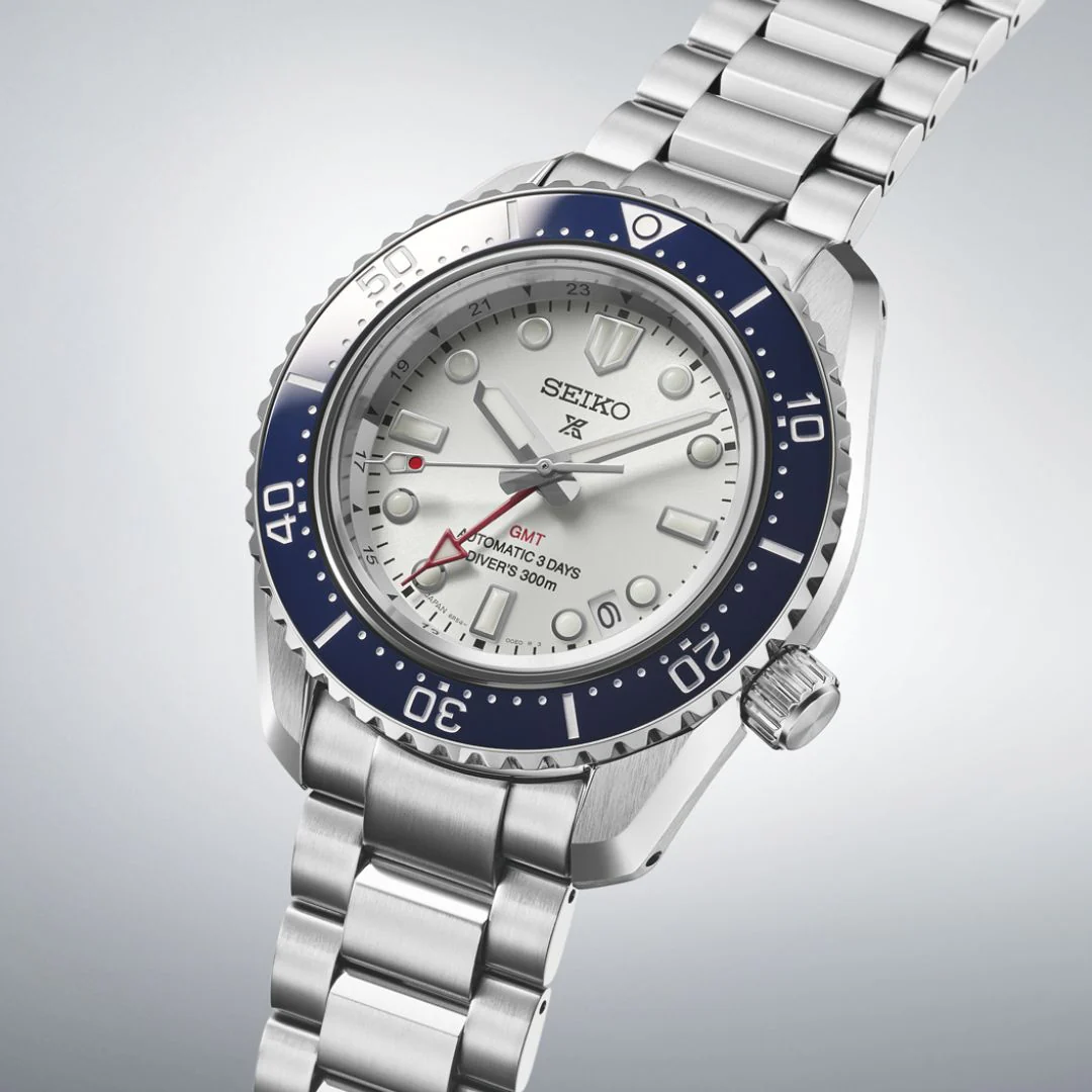 Seiko Prospex 1968 Heritage Diver's GMT 60th Anniversary rannekello, SPB519J1 - Image 3