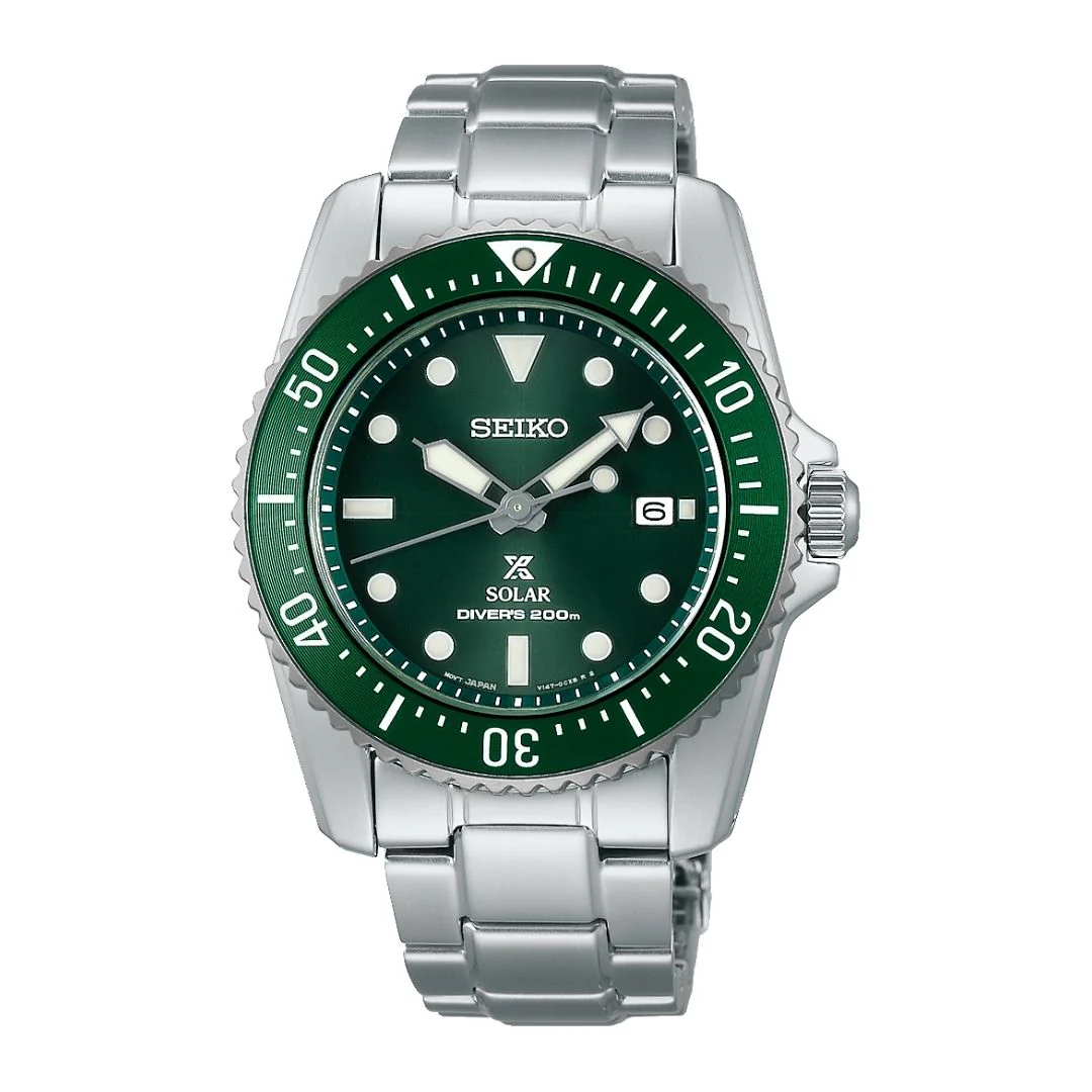 Seiko Prospex Compact Solar Scuba Diver SNE583P1, rannekello