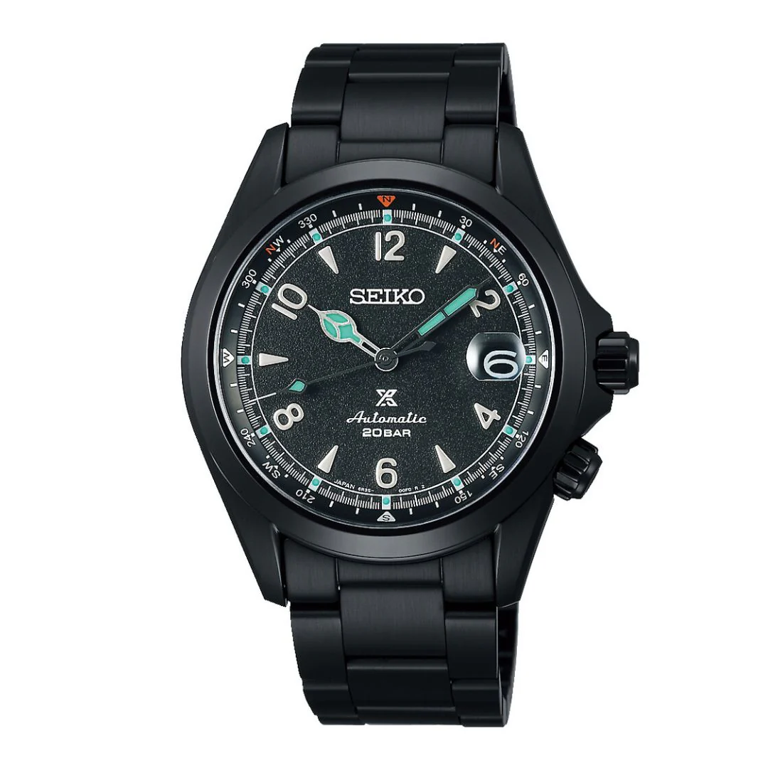 Seiko Prospex Premium Automatic Black Series Divers SPB337J1 rannekello